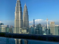 Pool with view