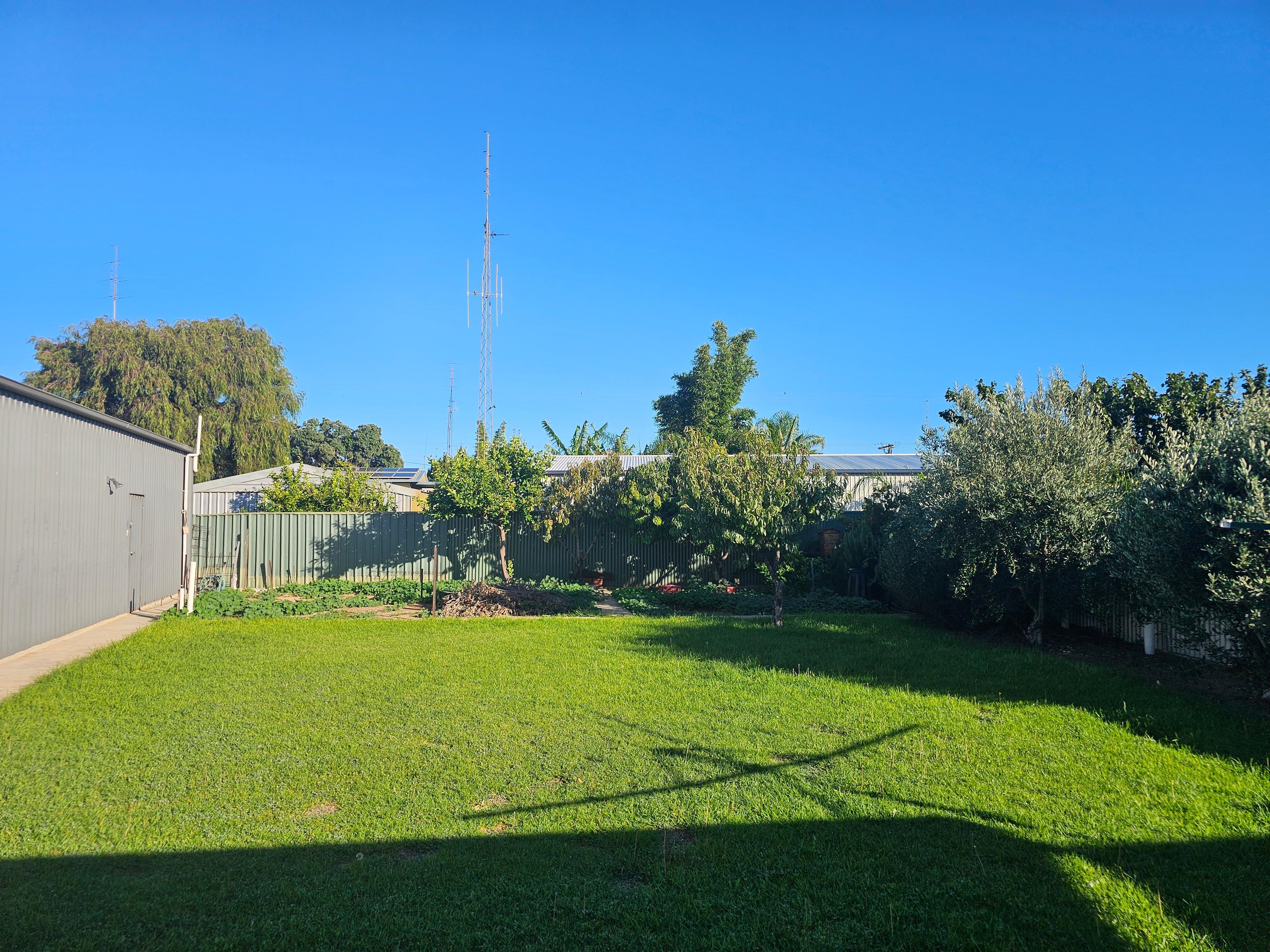 View from back yard of property. Stunning