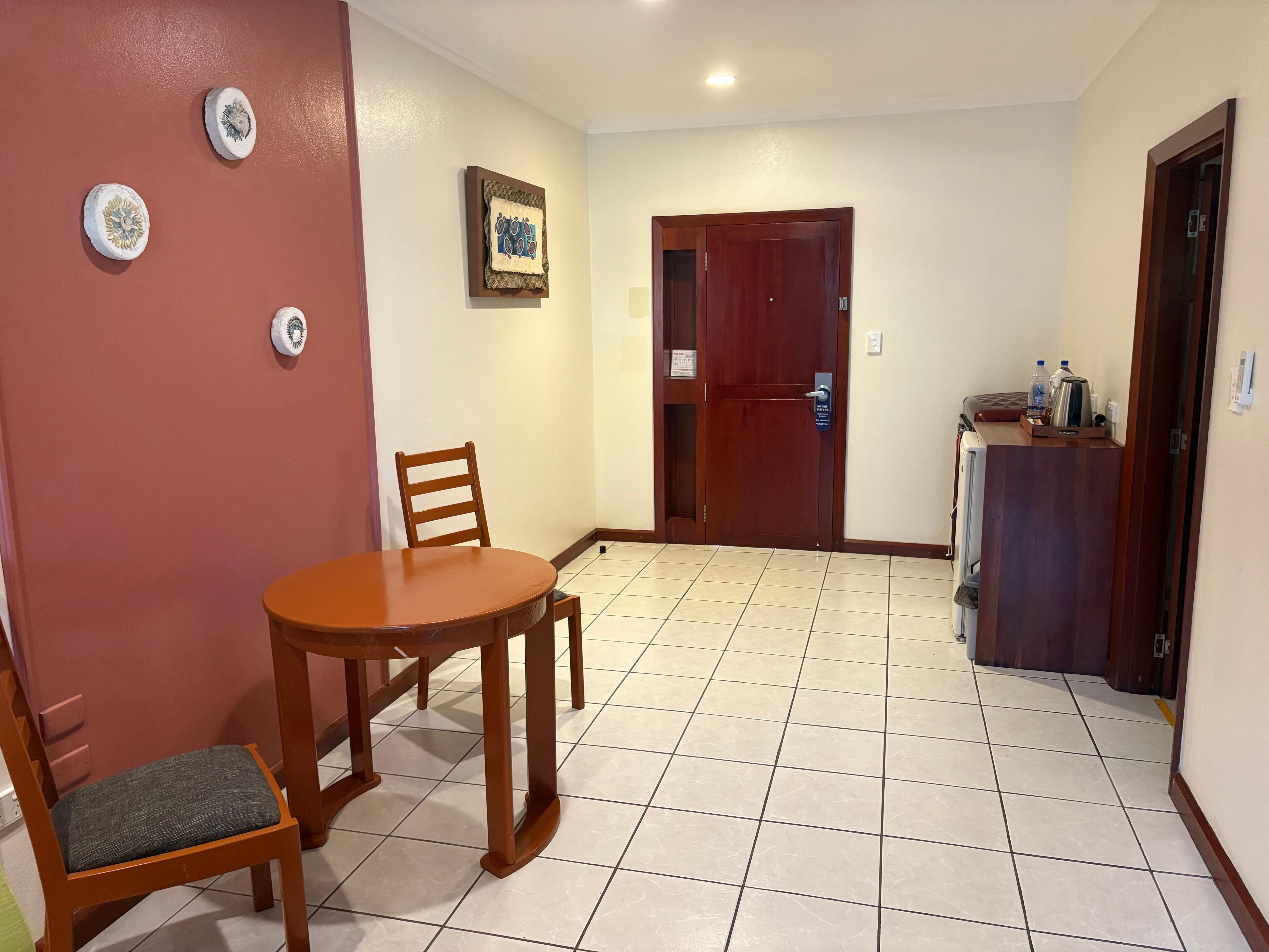 Entrance way with Dining Table and Chairs