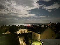 View from the back of the house at night