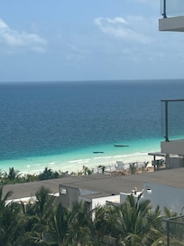 View from floor we were staying on