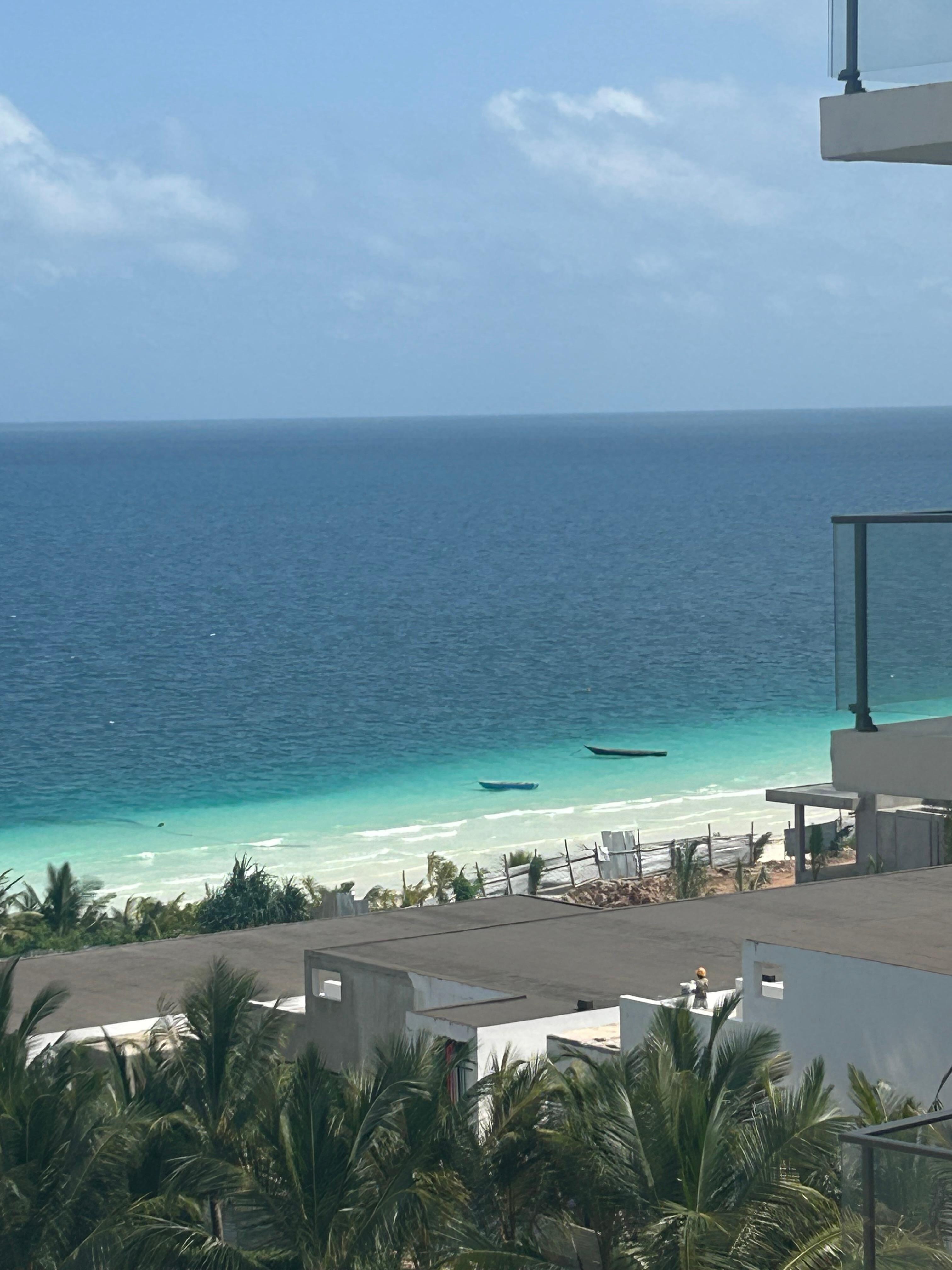 View from floor we were staying on 