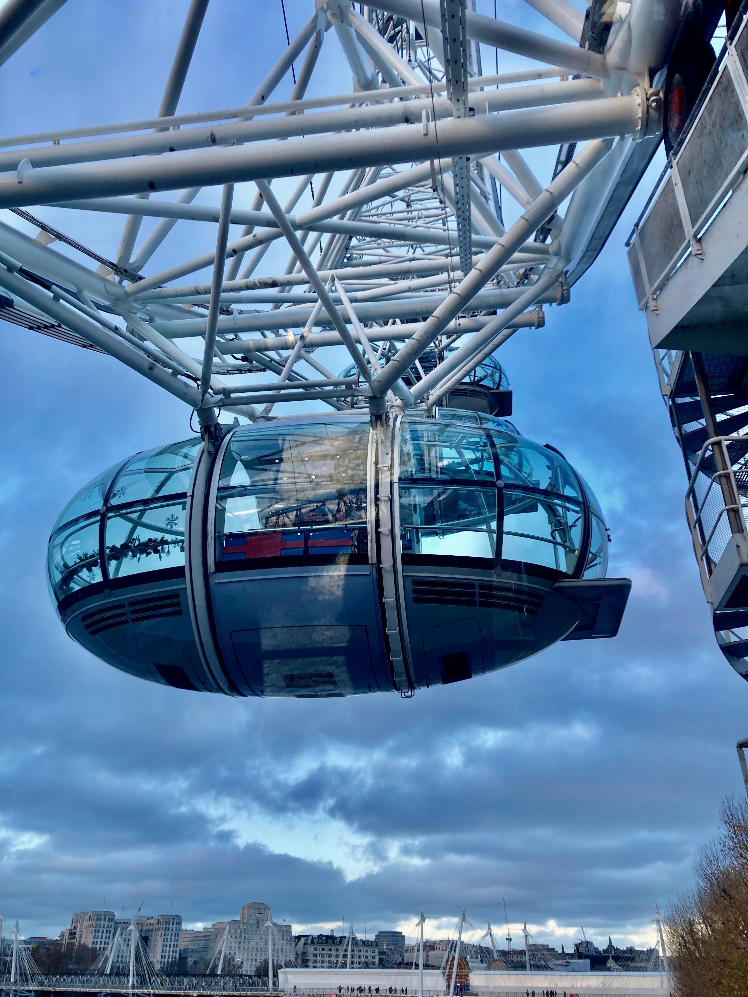 A gondola holds 12 people. 