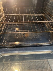 Cannot use stove it’s gross