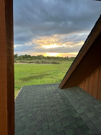View from our balcony