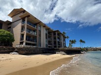 View of building from beach