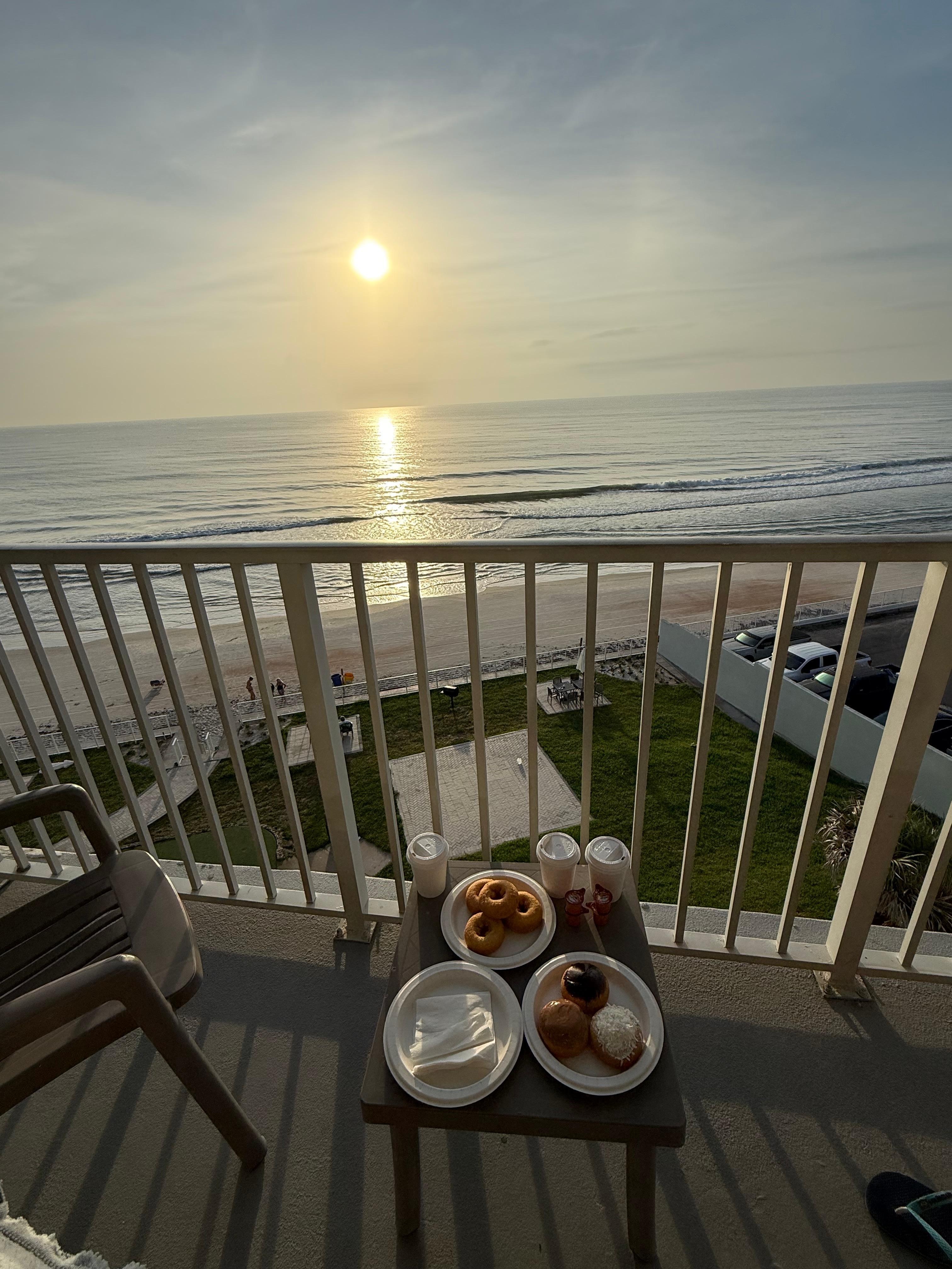 Beautiful view of sunrise
