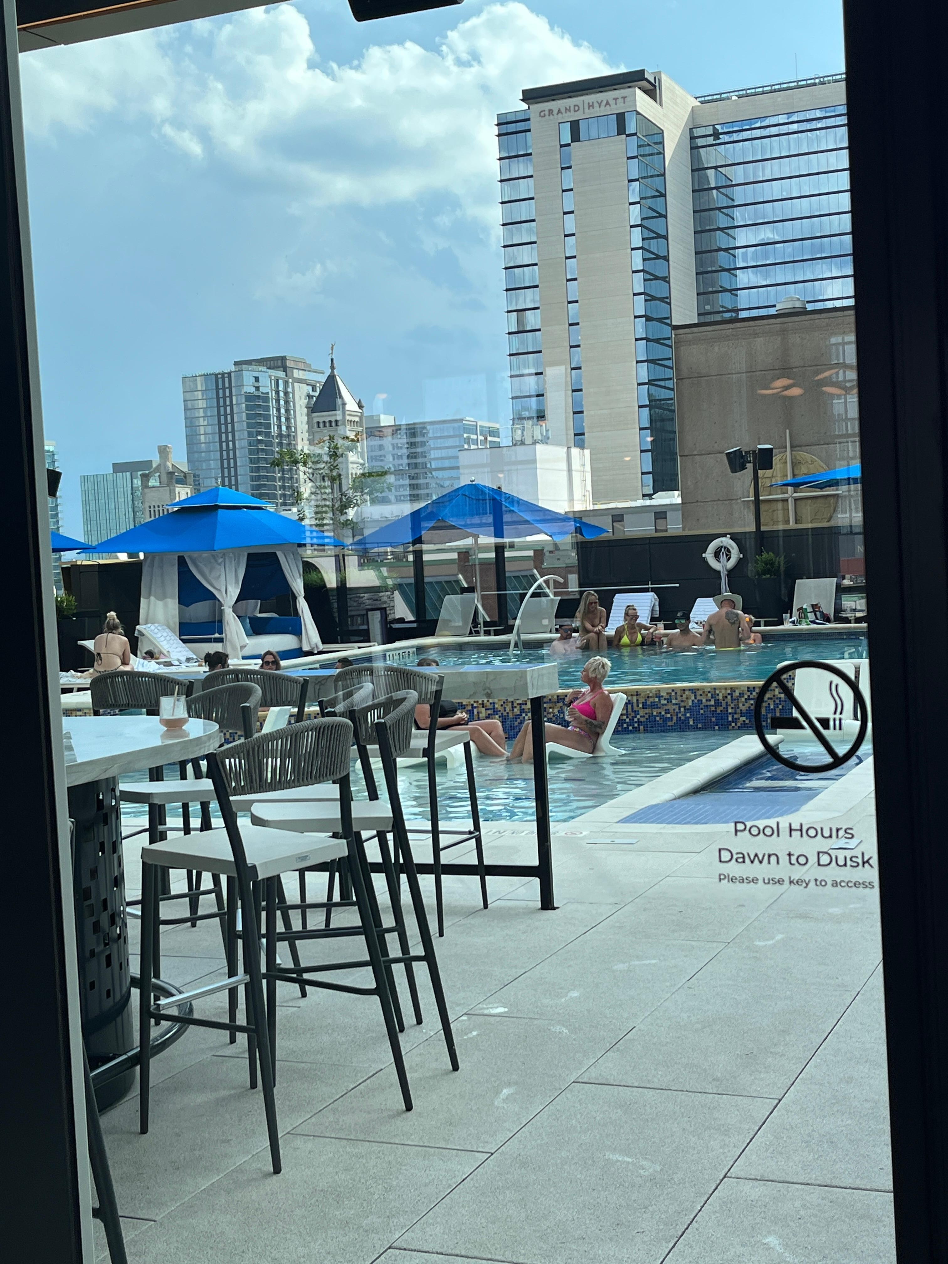 Pool area