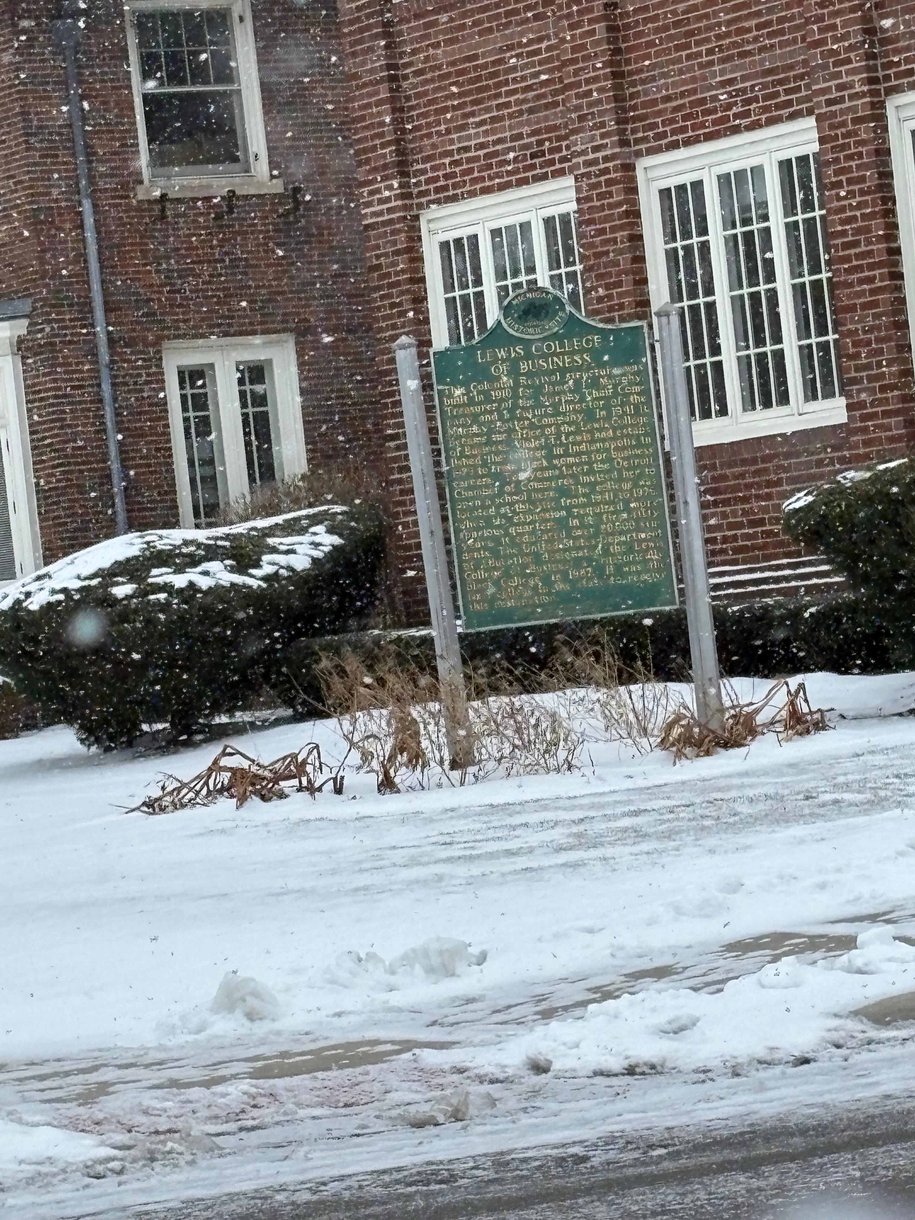 In the middle of historic colleges and universities like Wayne State. 