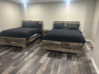 Double apartment bedroom