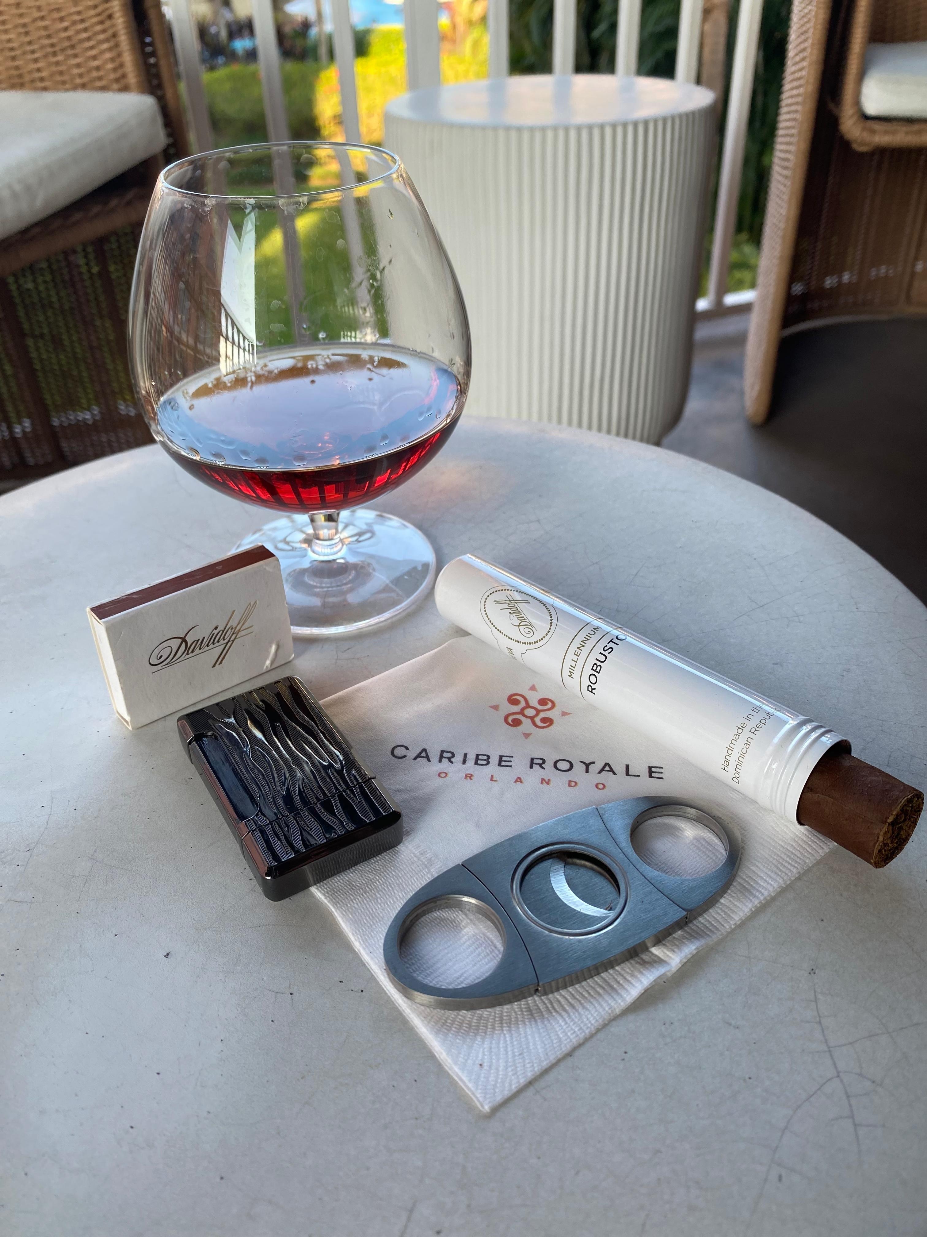 Perfect spot to relax and have a cigar with Rum Zacapa Centenario! 