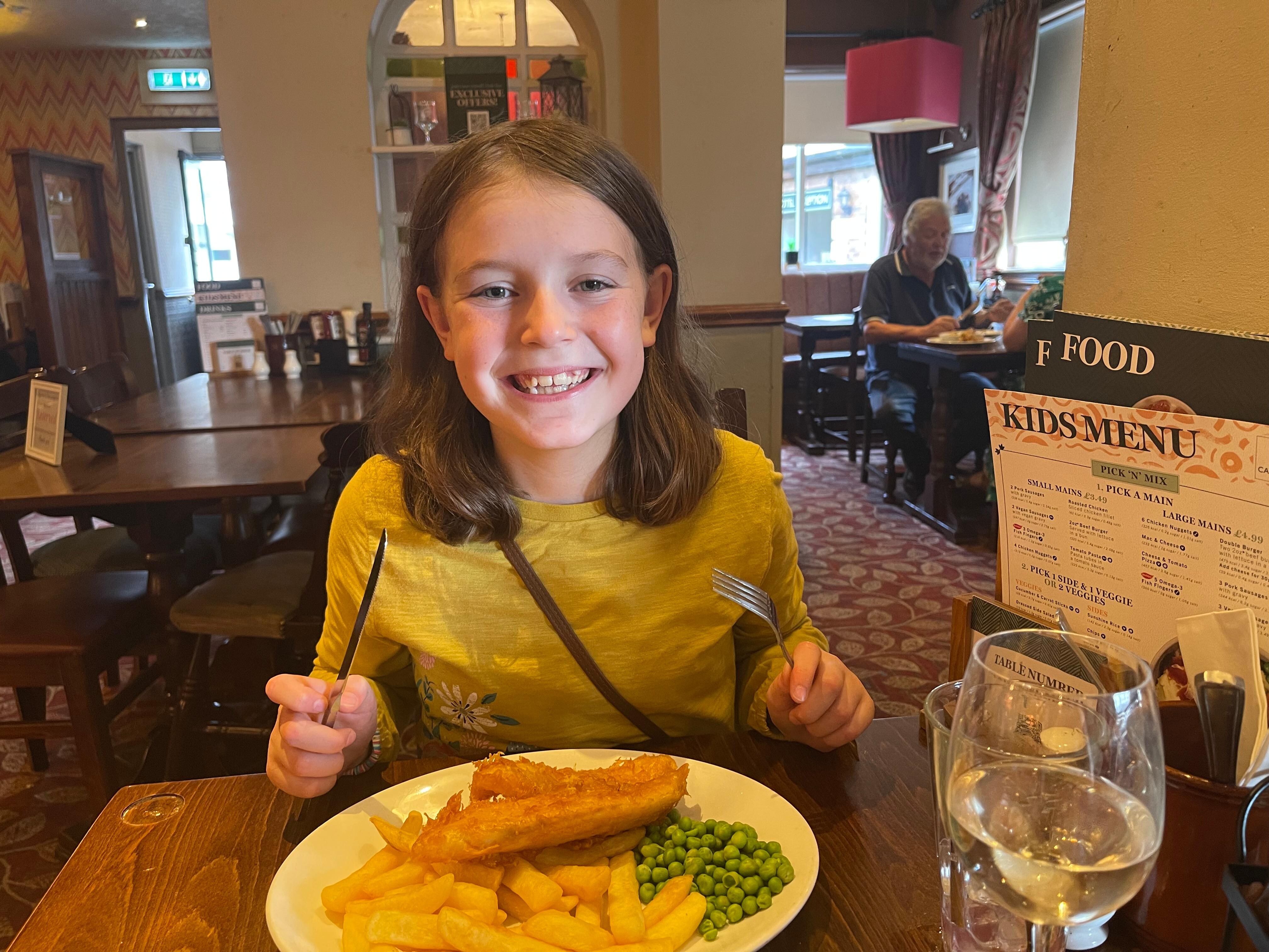 Great fish and chips