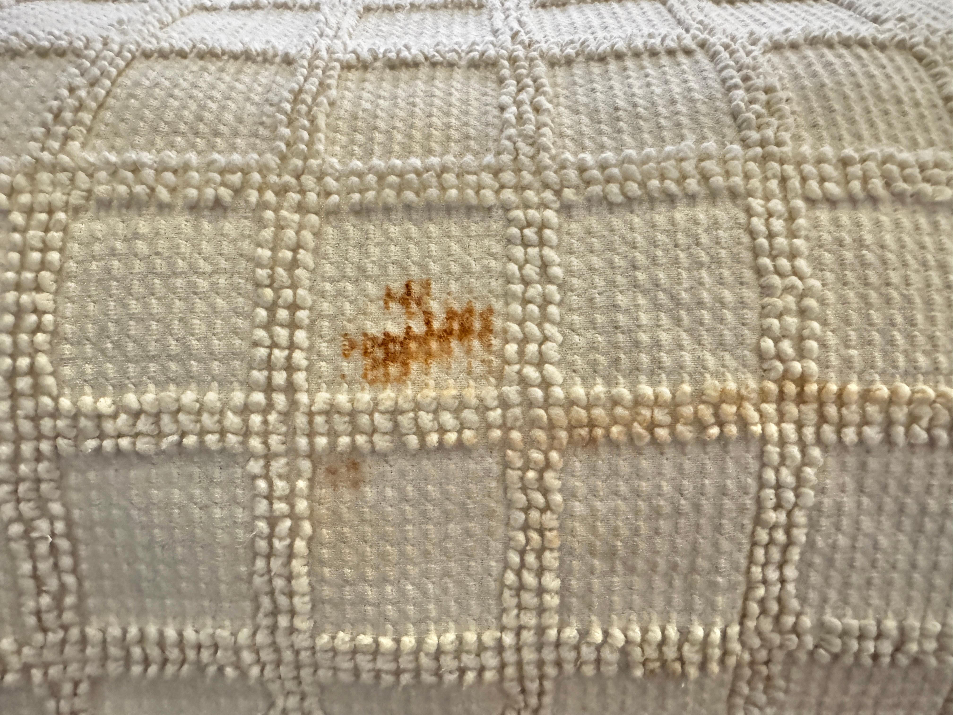 Bedspread had these lovely stains.