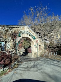 Eingang ins Restaurant