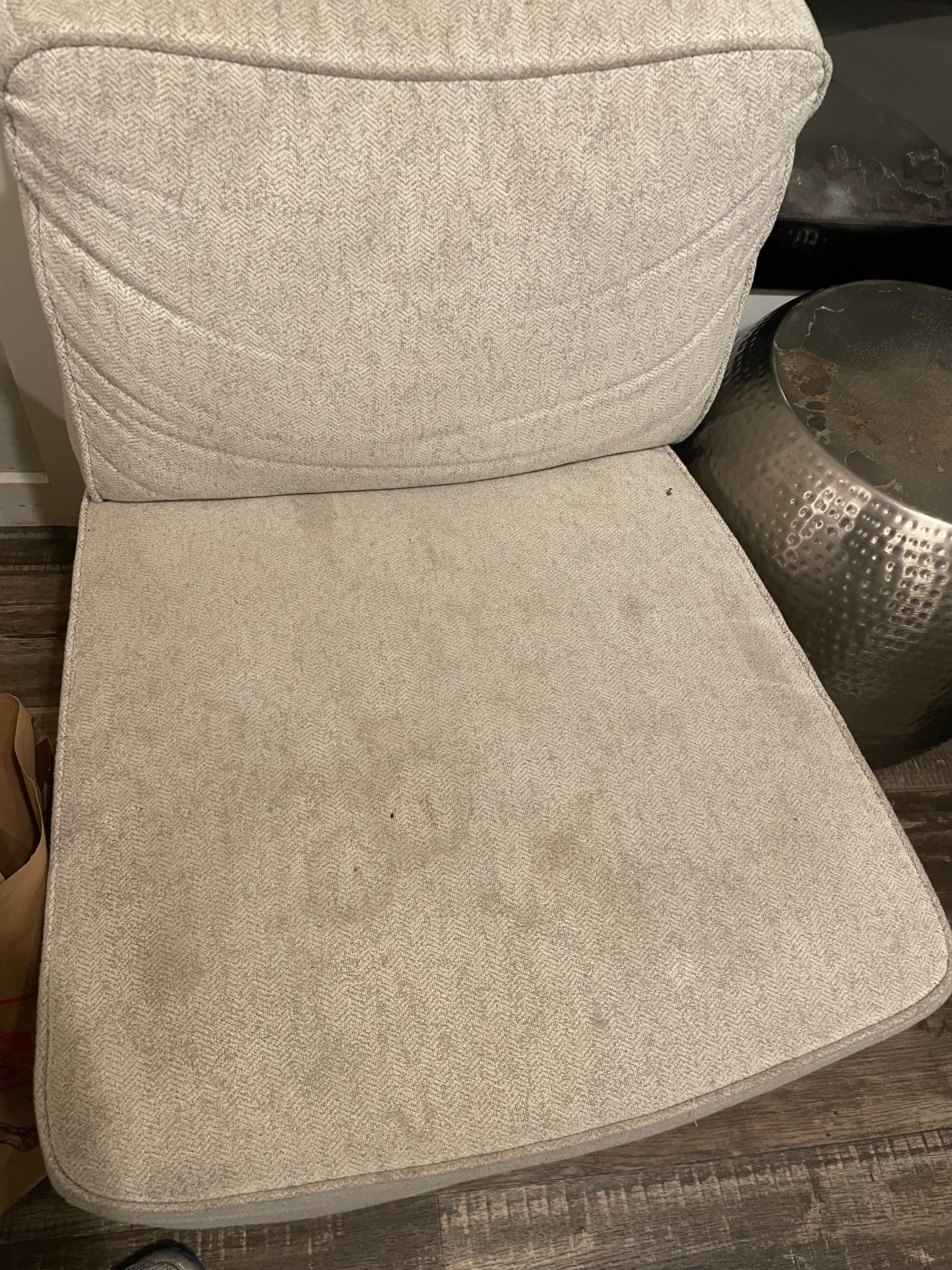 Soiled chair