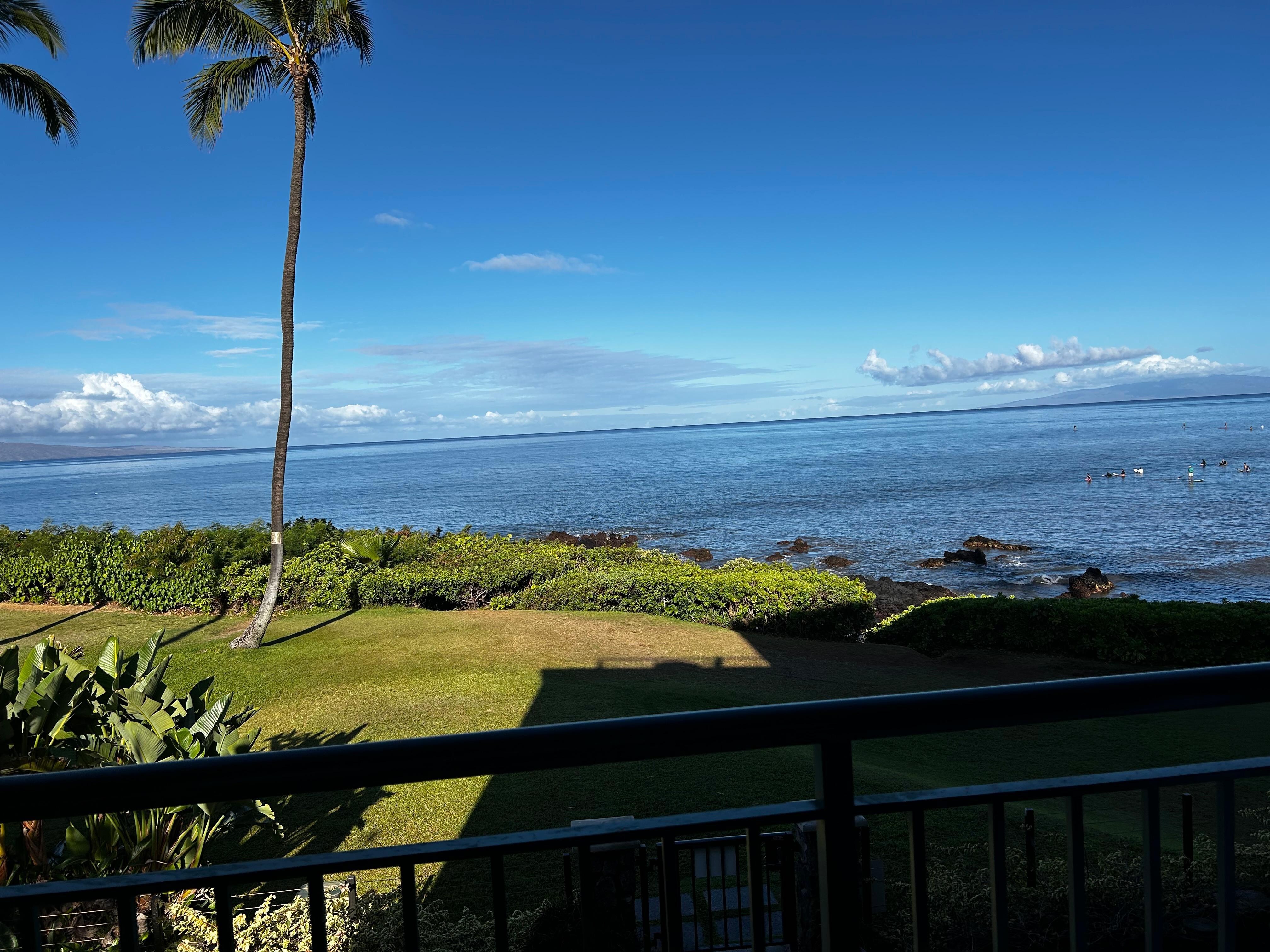 Morning view from the balcony