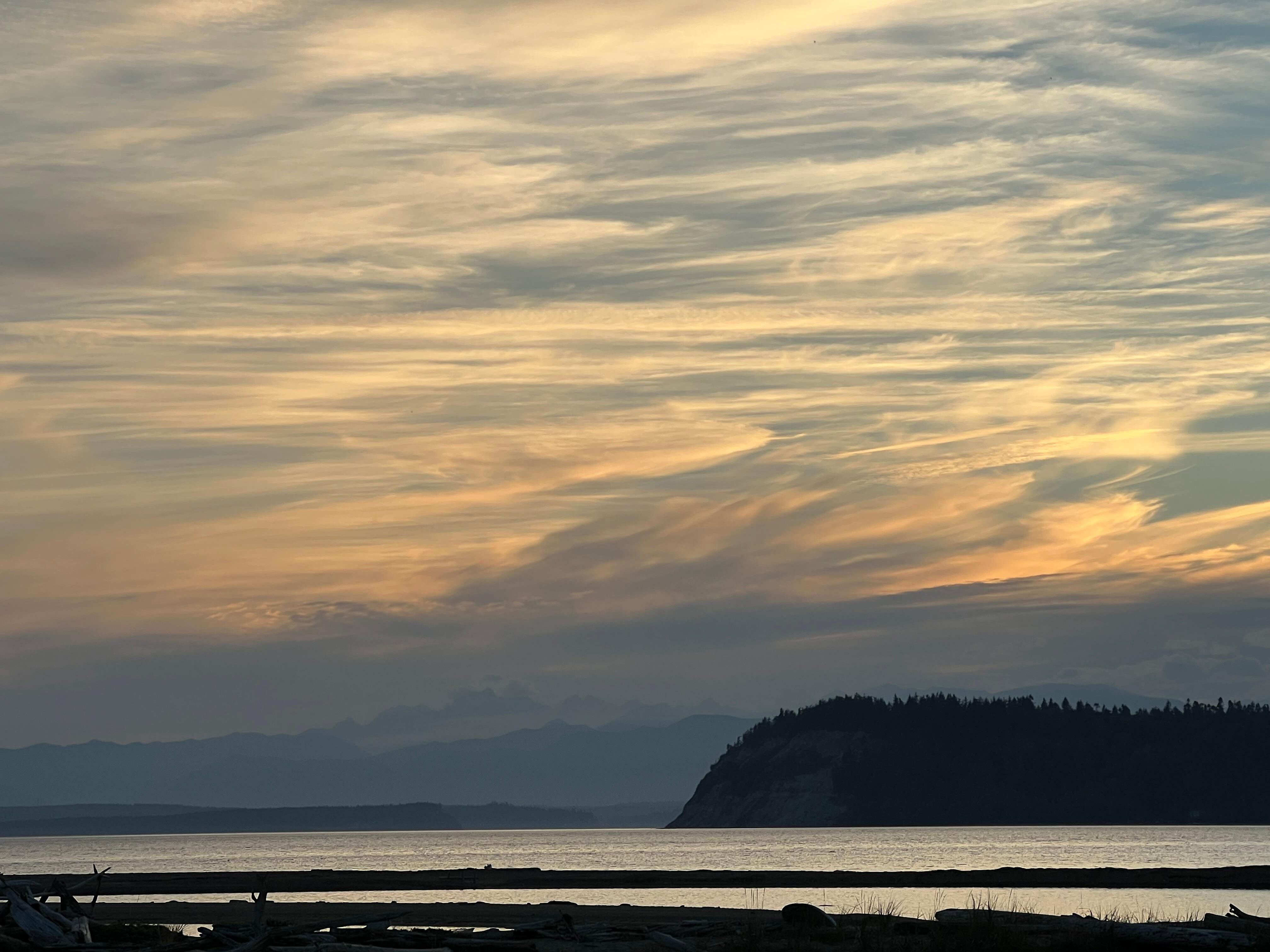 The clouds are amazing. 