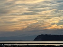 The clouds are amazing.