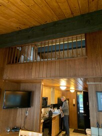 Upper loft biew