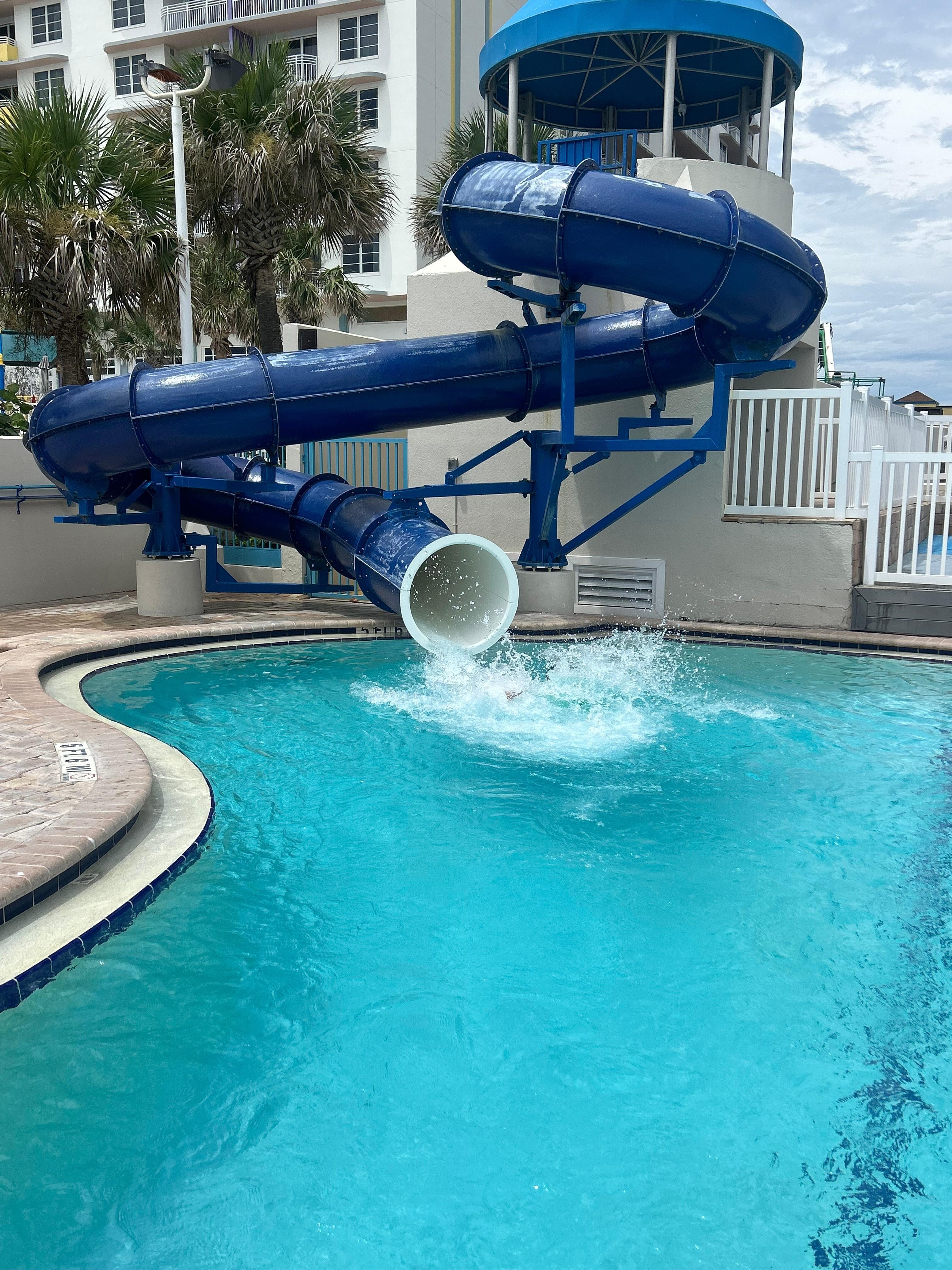 Great addition to the hotel! The kids loved the slide! 