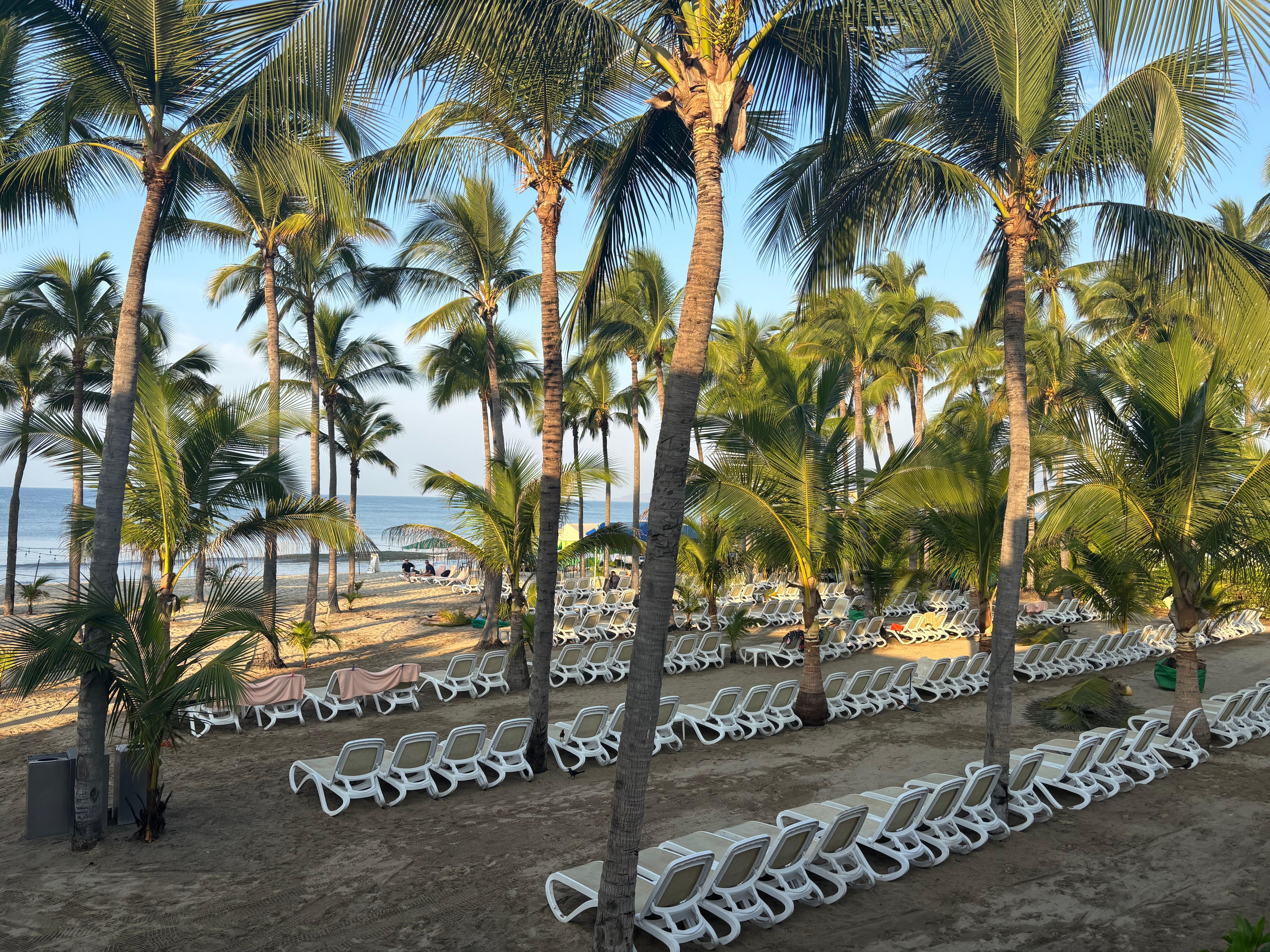 Absolutely gorgeous view! And there was space at the beach was always available! 