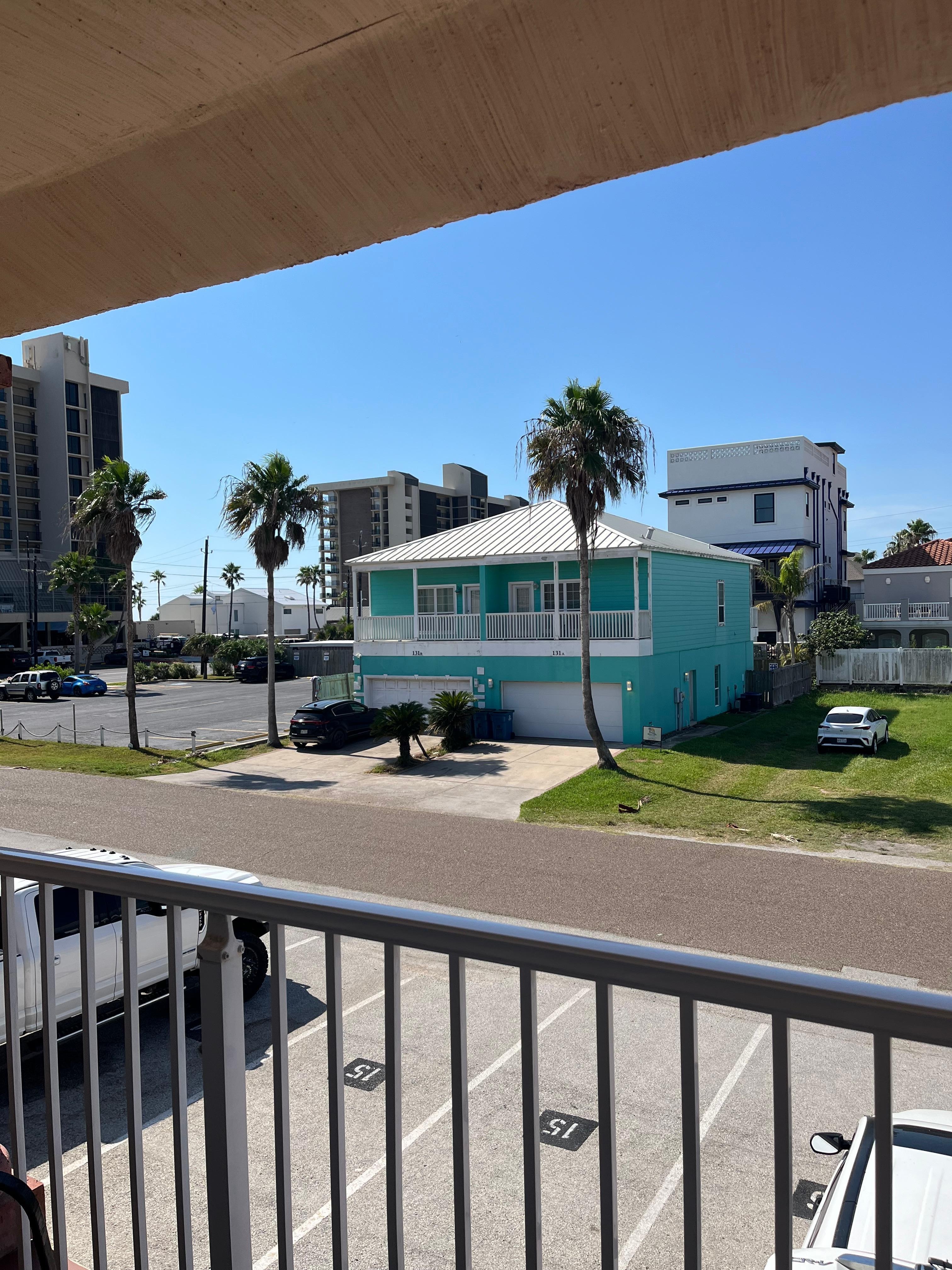 View from one of the front facing balcony