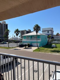 View from one of the front facing balcony