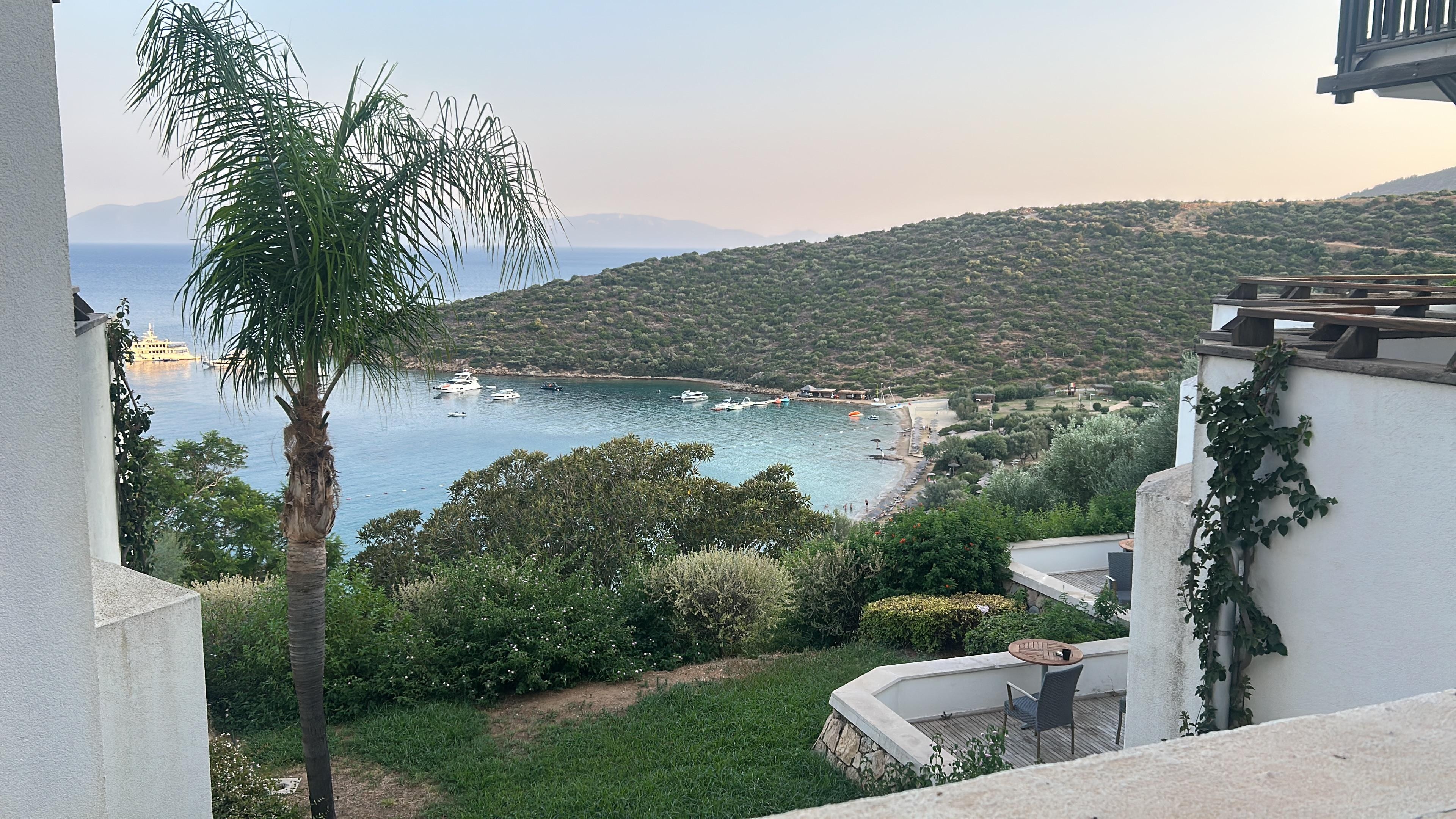 Vista mare dalla camera