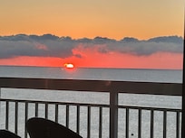 Sunrise from master bedroom