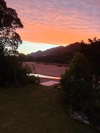 Sunset from the deck