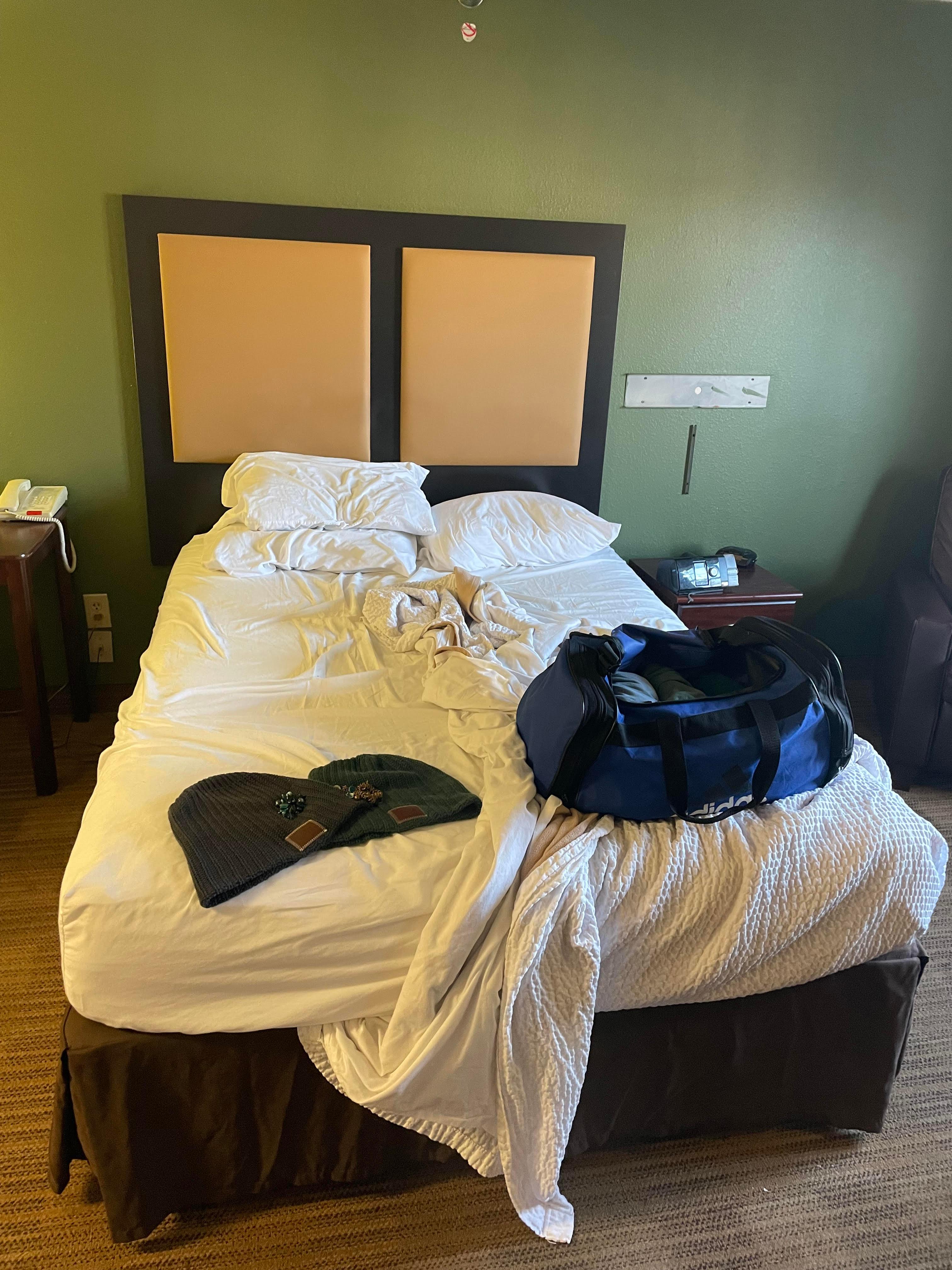 This is not a king size bed. We reserved and paid for a king suite.