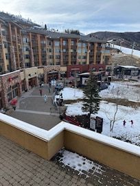 View from our balcony