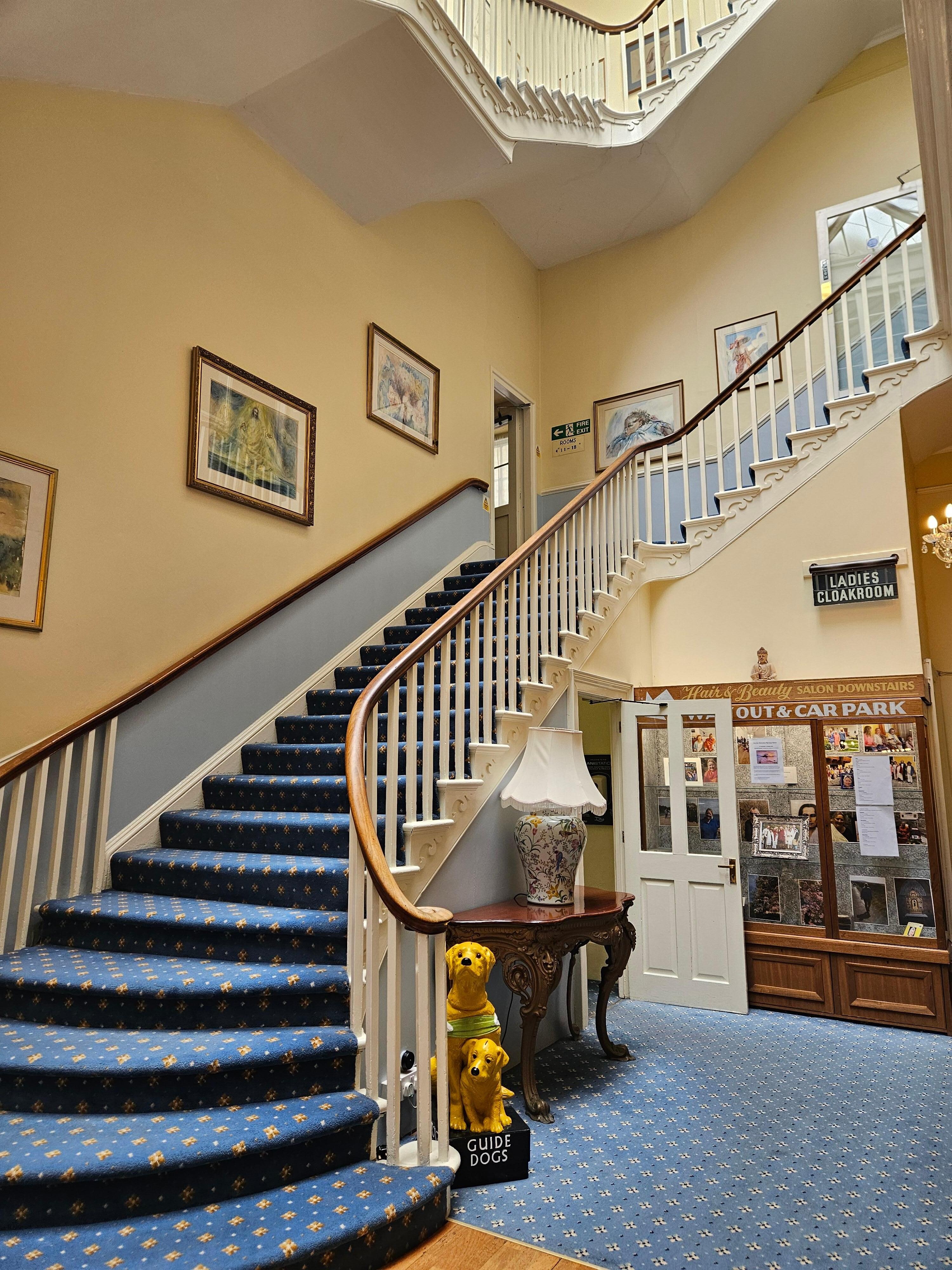 Lovely staircase and historic features