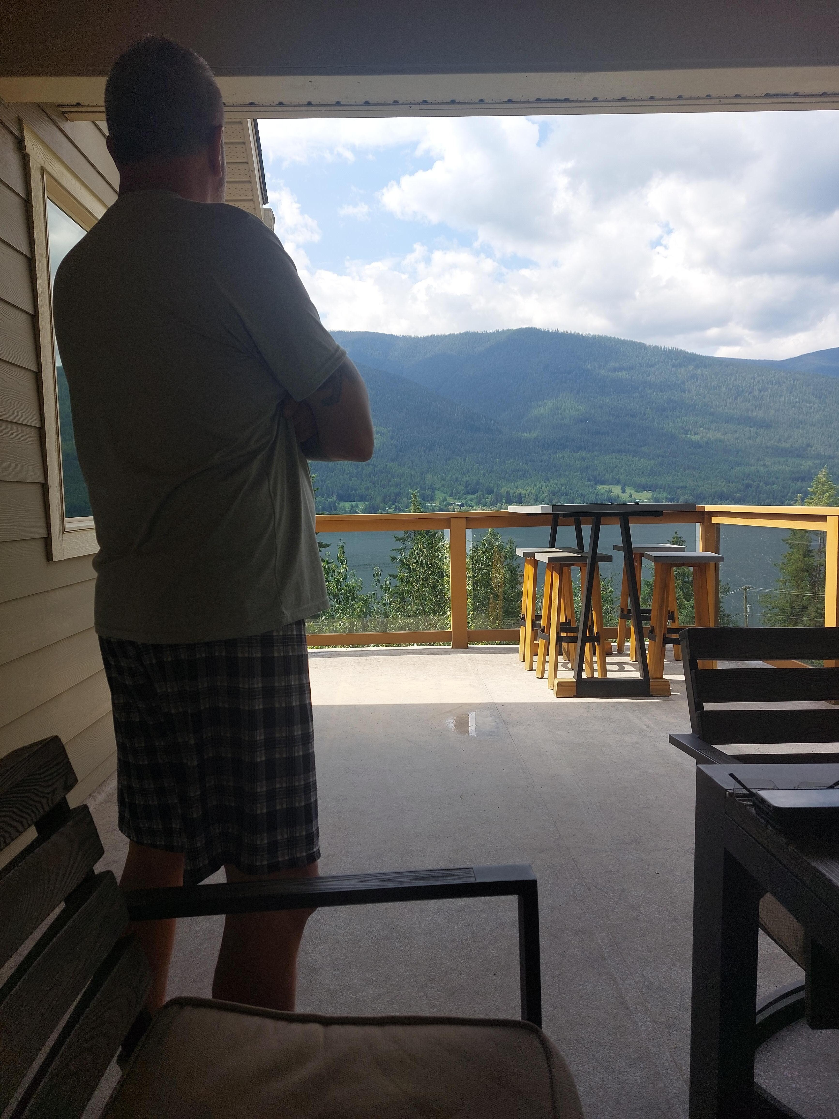 View from the deck