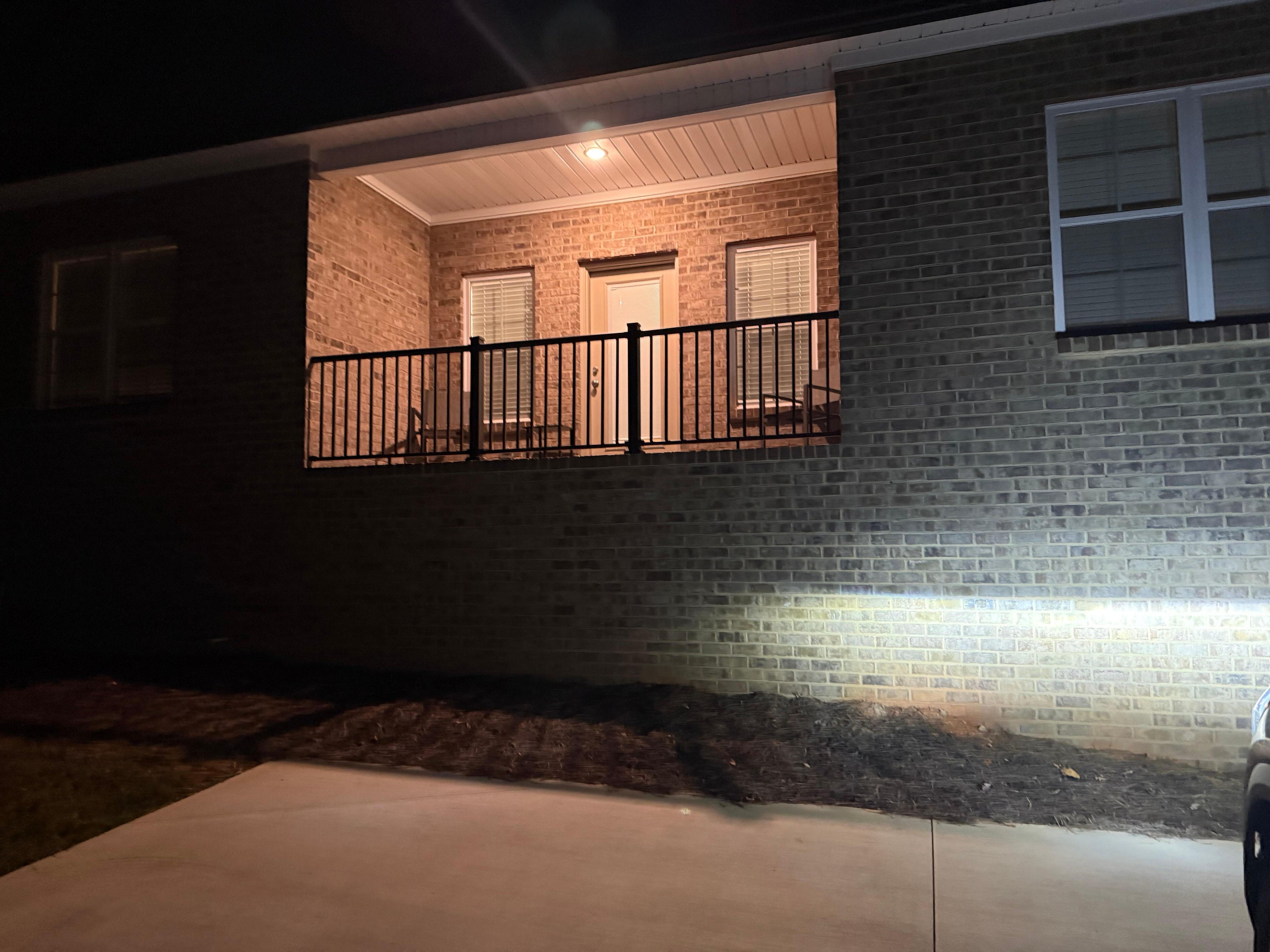 Great view from the deck. 