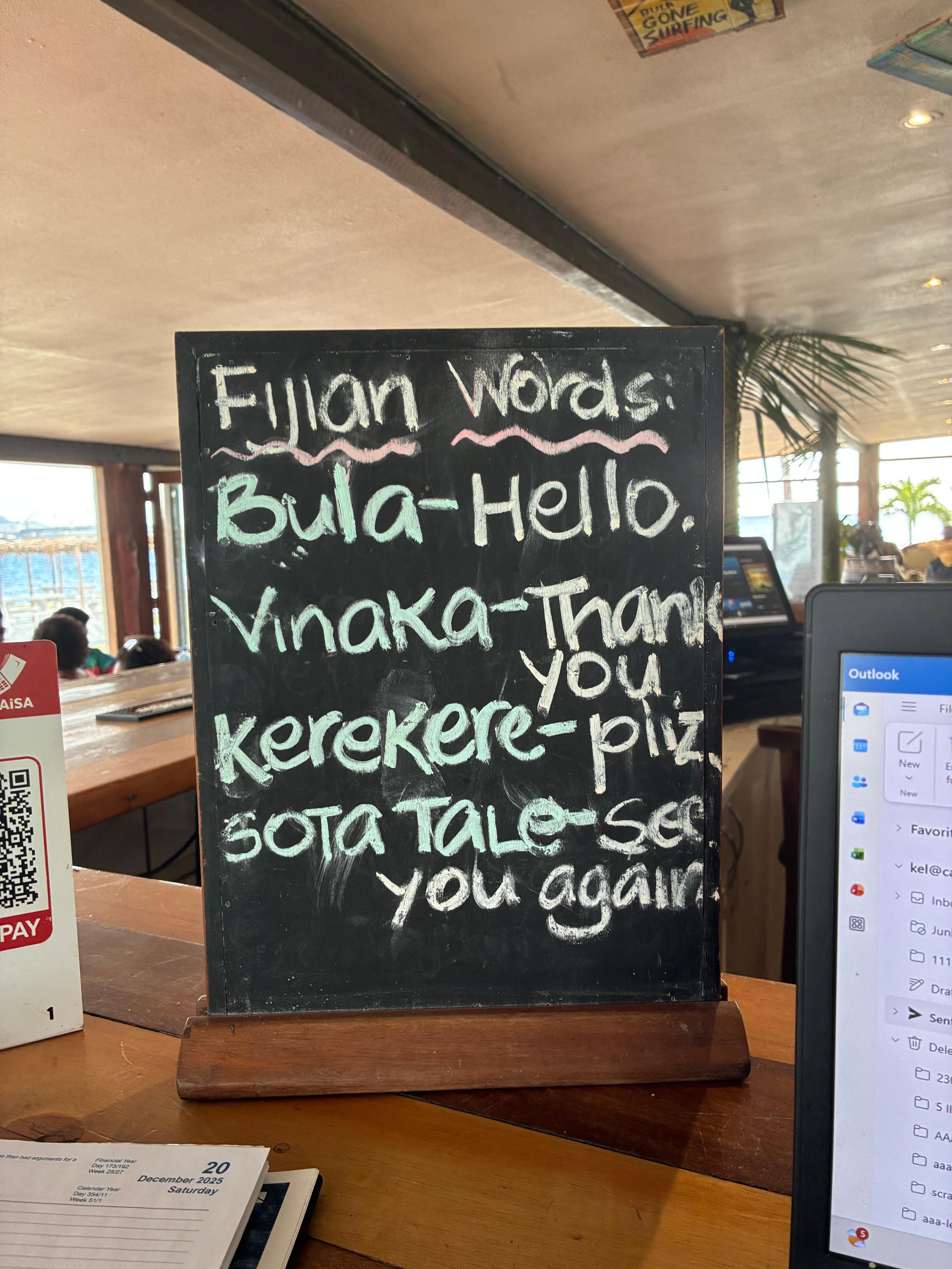 Inside bar dining room