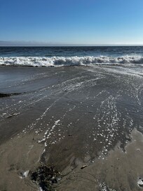 The beach