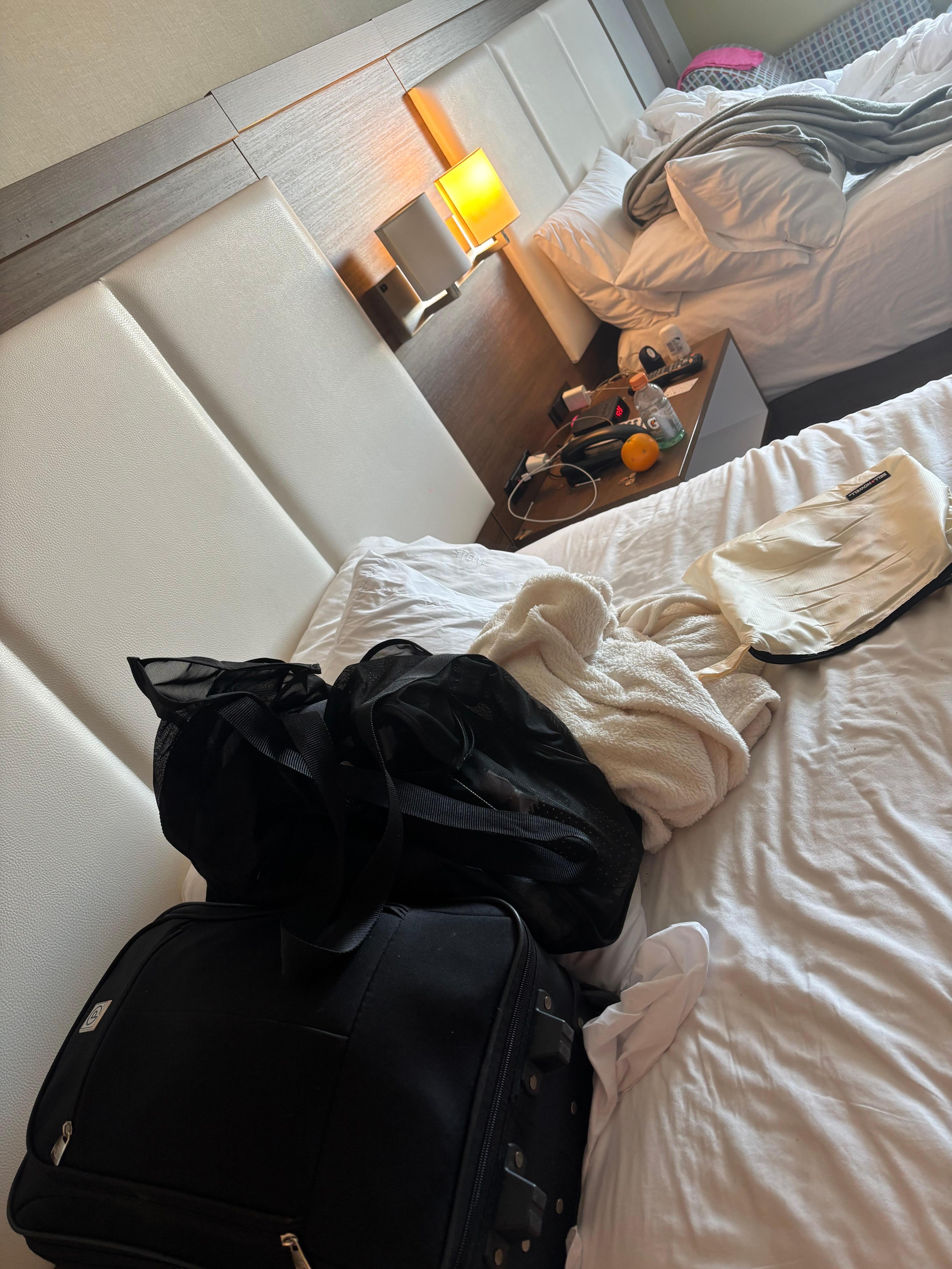 Proof we did stay in the room!!