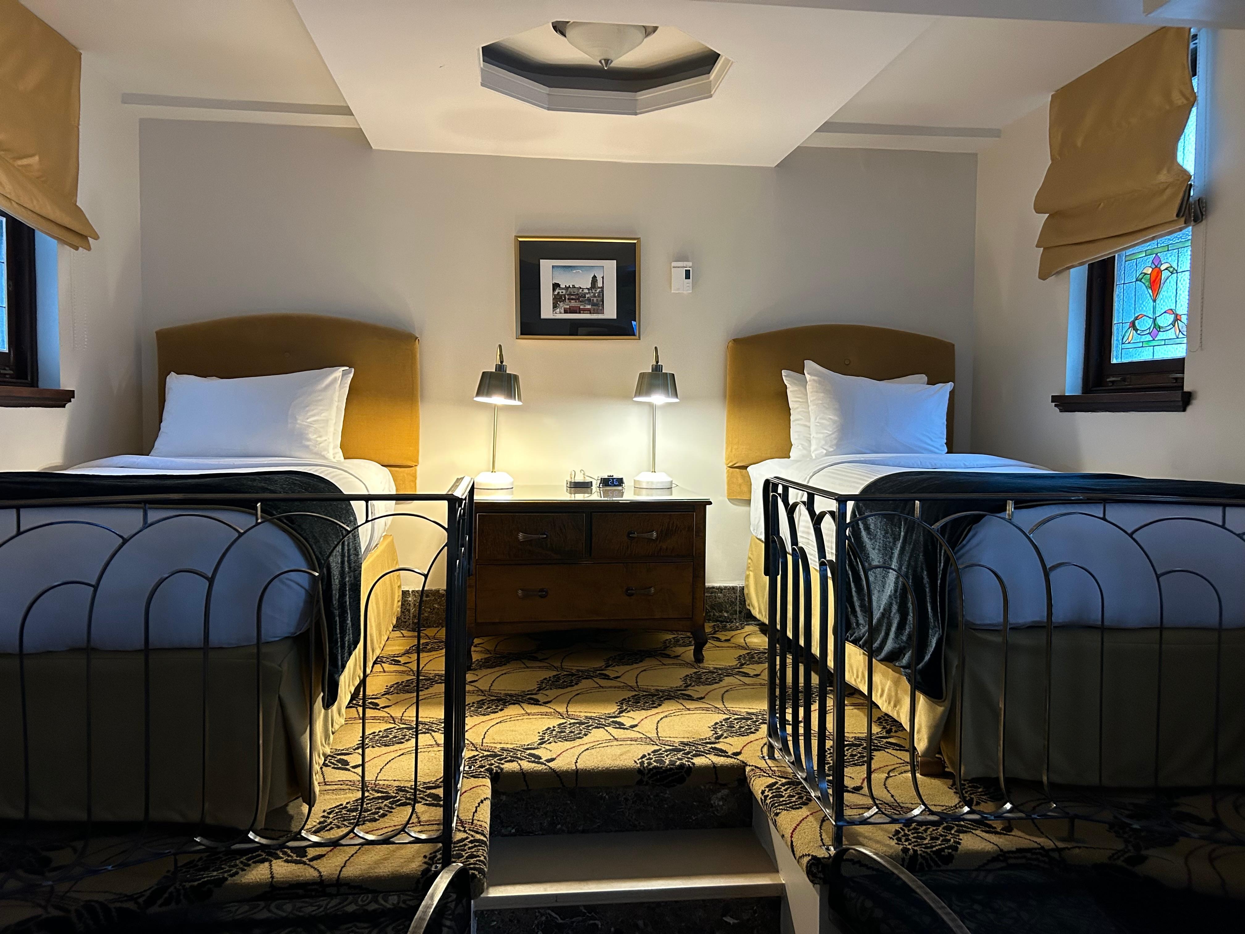 Our room had been a chapel