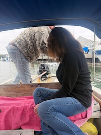 Personal instruction on dingy :)