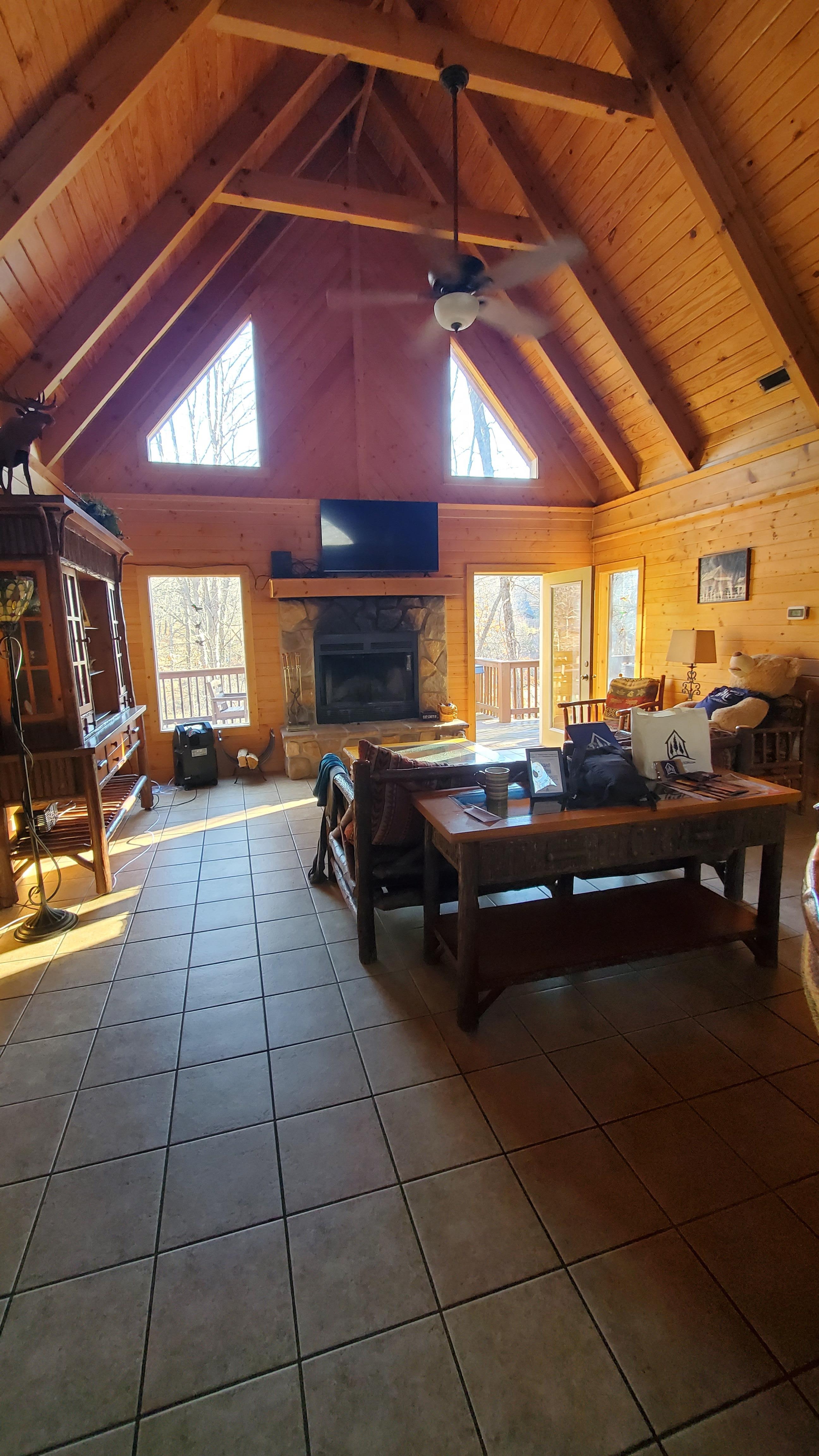 A cool moring with fresh air