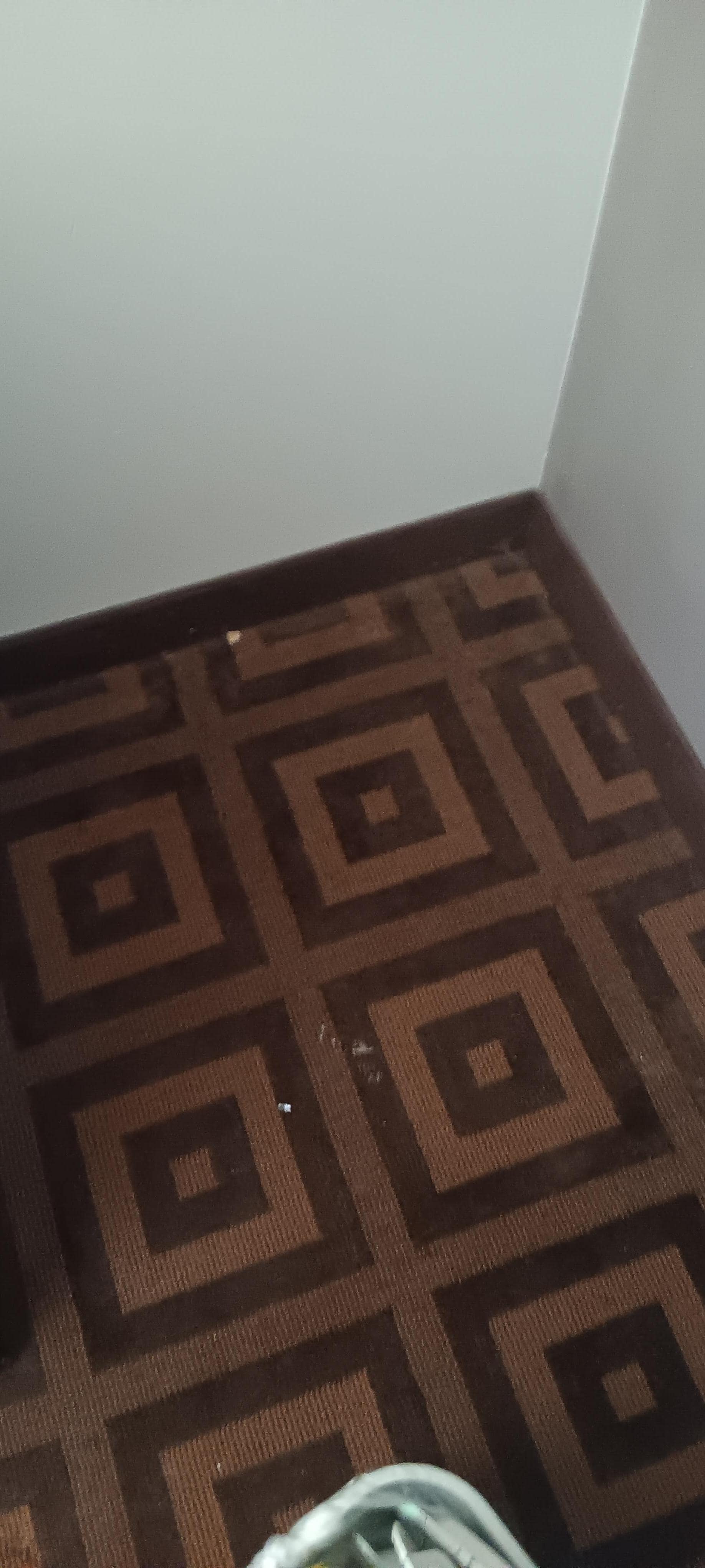 Floor not vacuumed