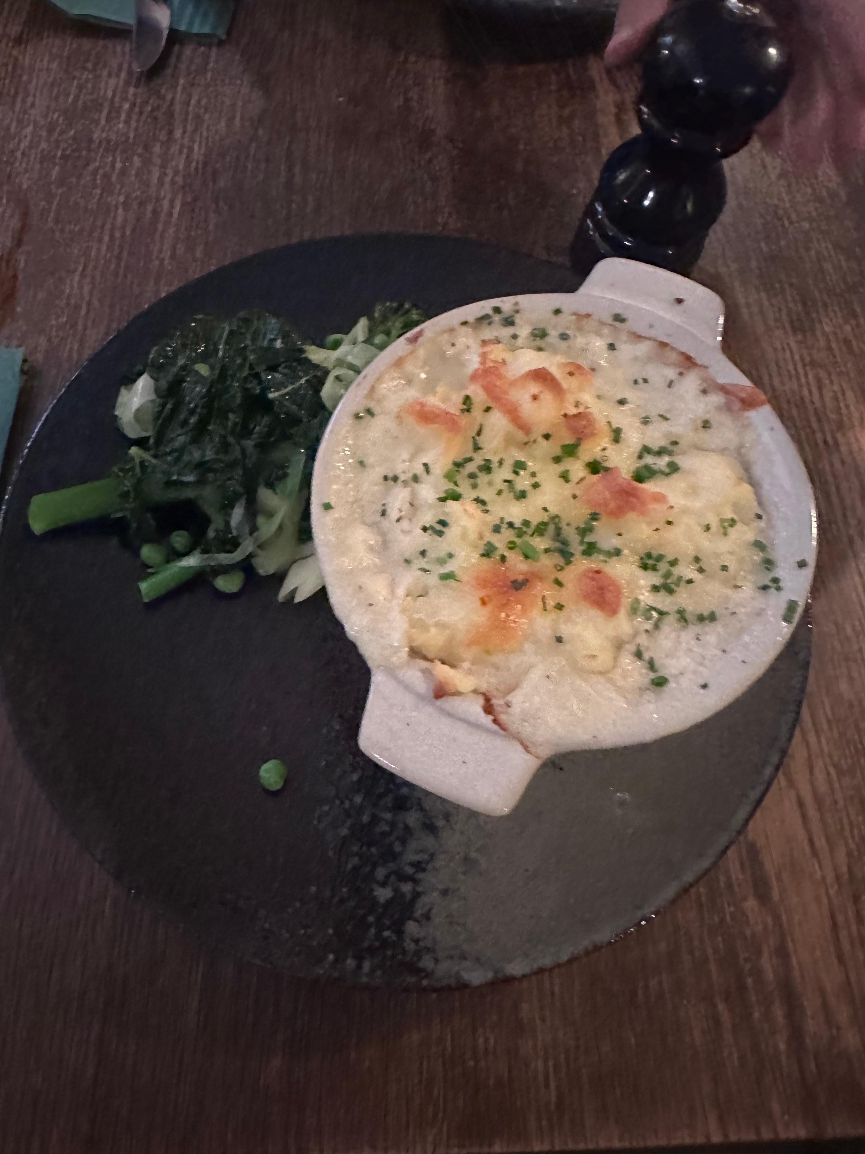 Fish pie at the horseshoe inn -Rennington 