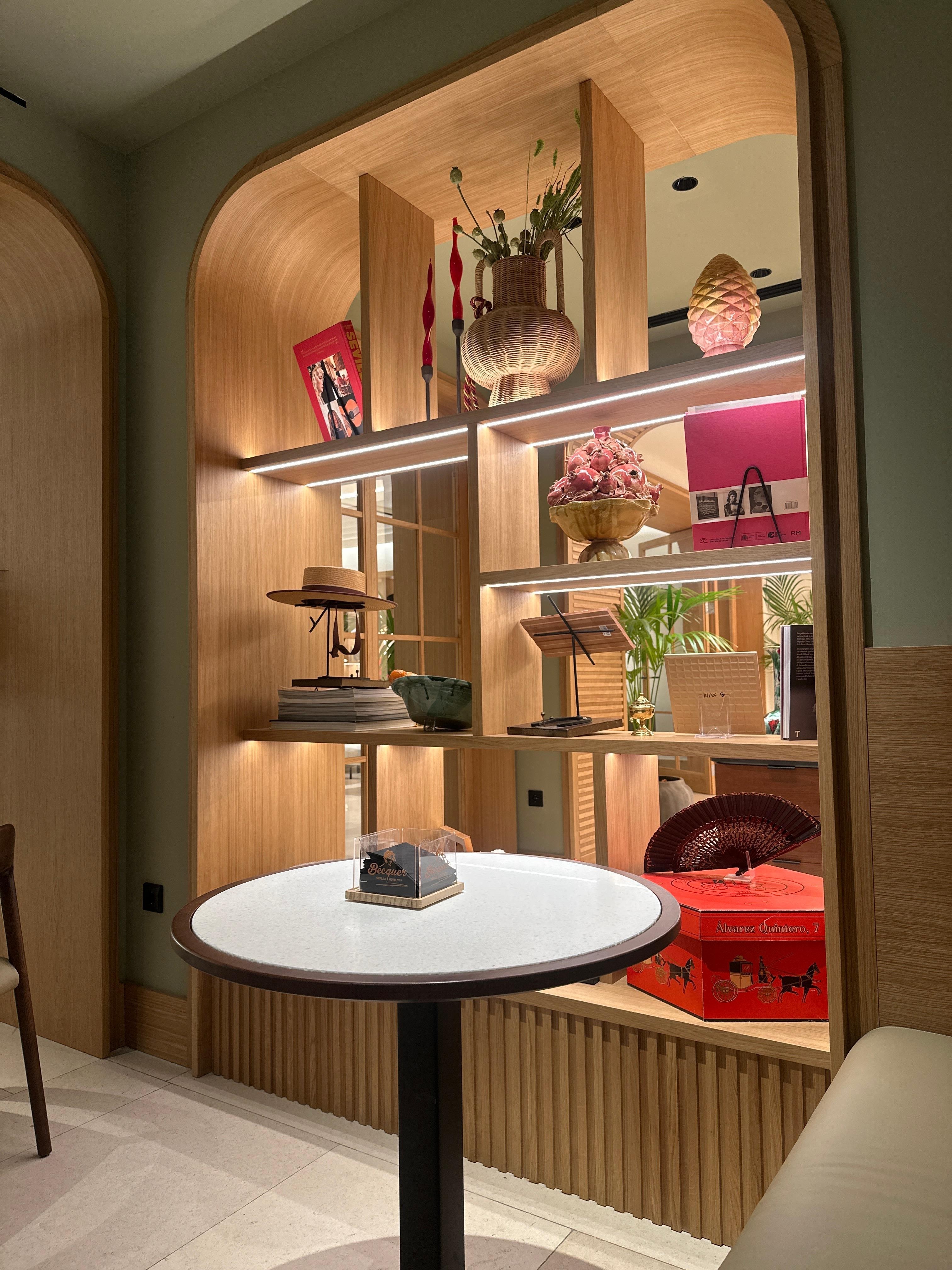 Decoración sobria y de buen gusto 