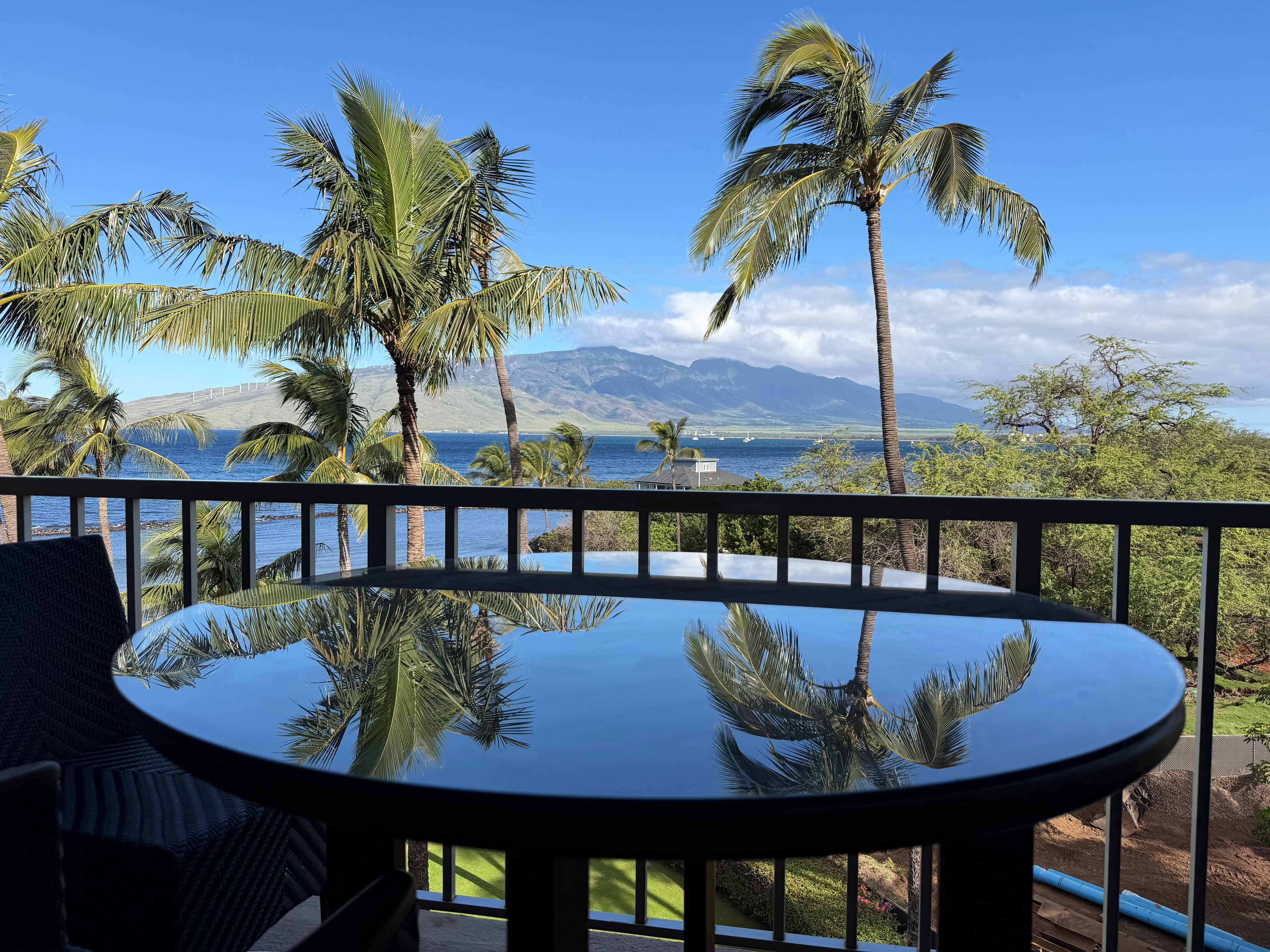 Everchanging beautiful views from the lanai