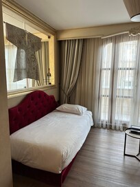 Daybed ready for sleep