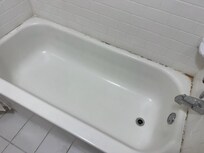 I really want to take a shower with all this mold.