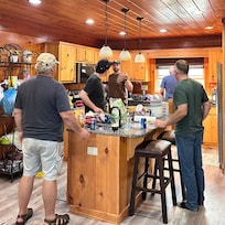 Men cooking?
