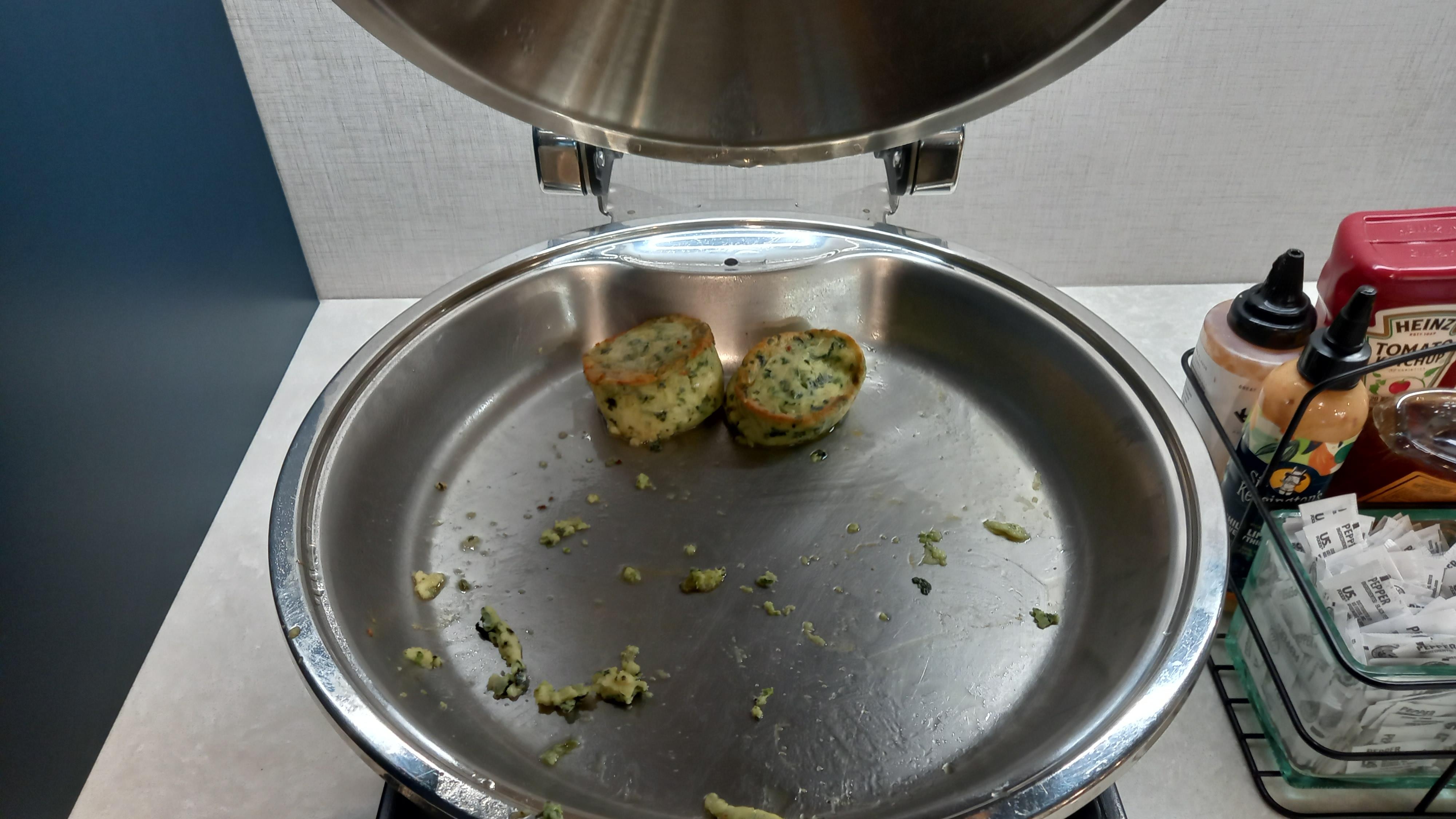 Remember the hotel was fully booked. There were no other eggs