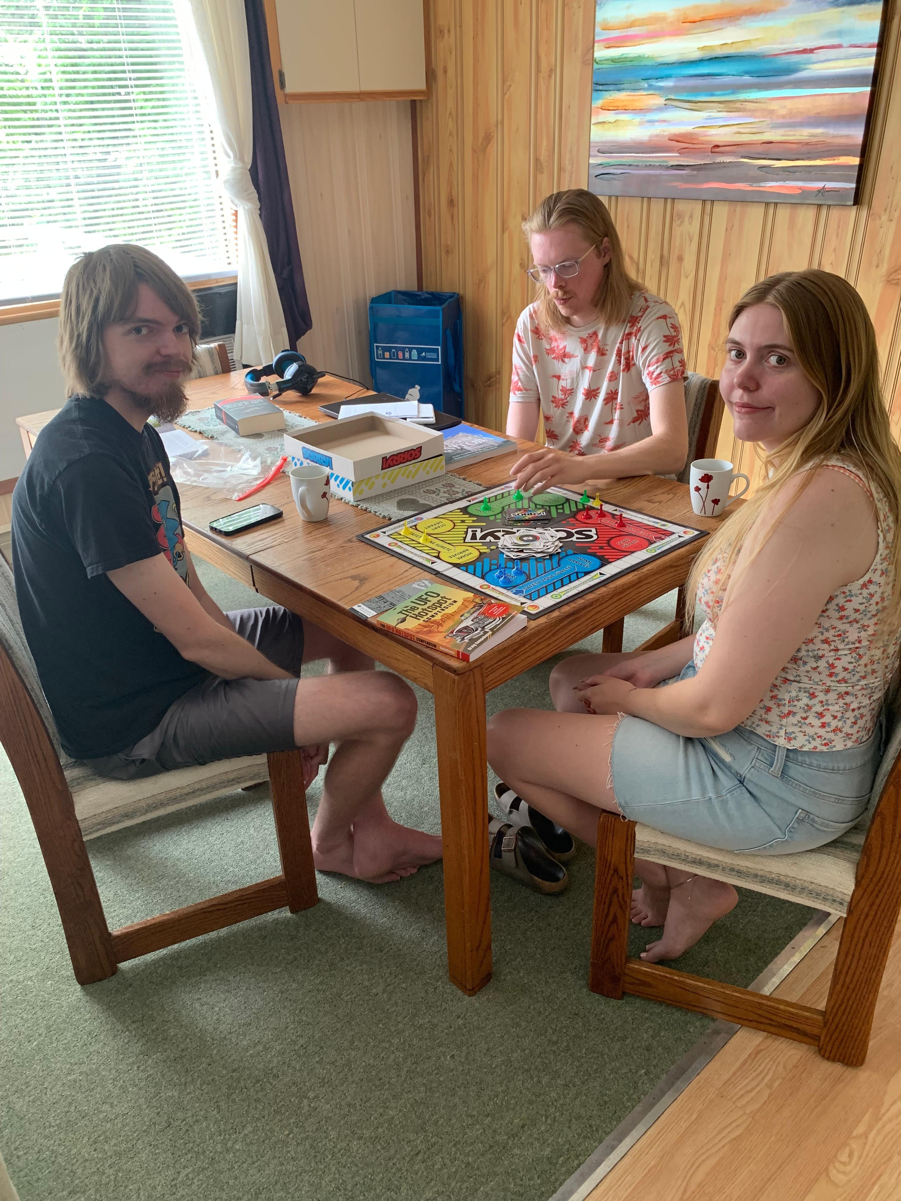 Even my adult kids seemed to enjoy and relax, and not on their cell phones as much.